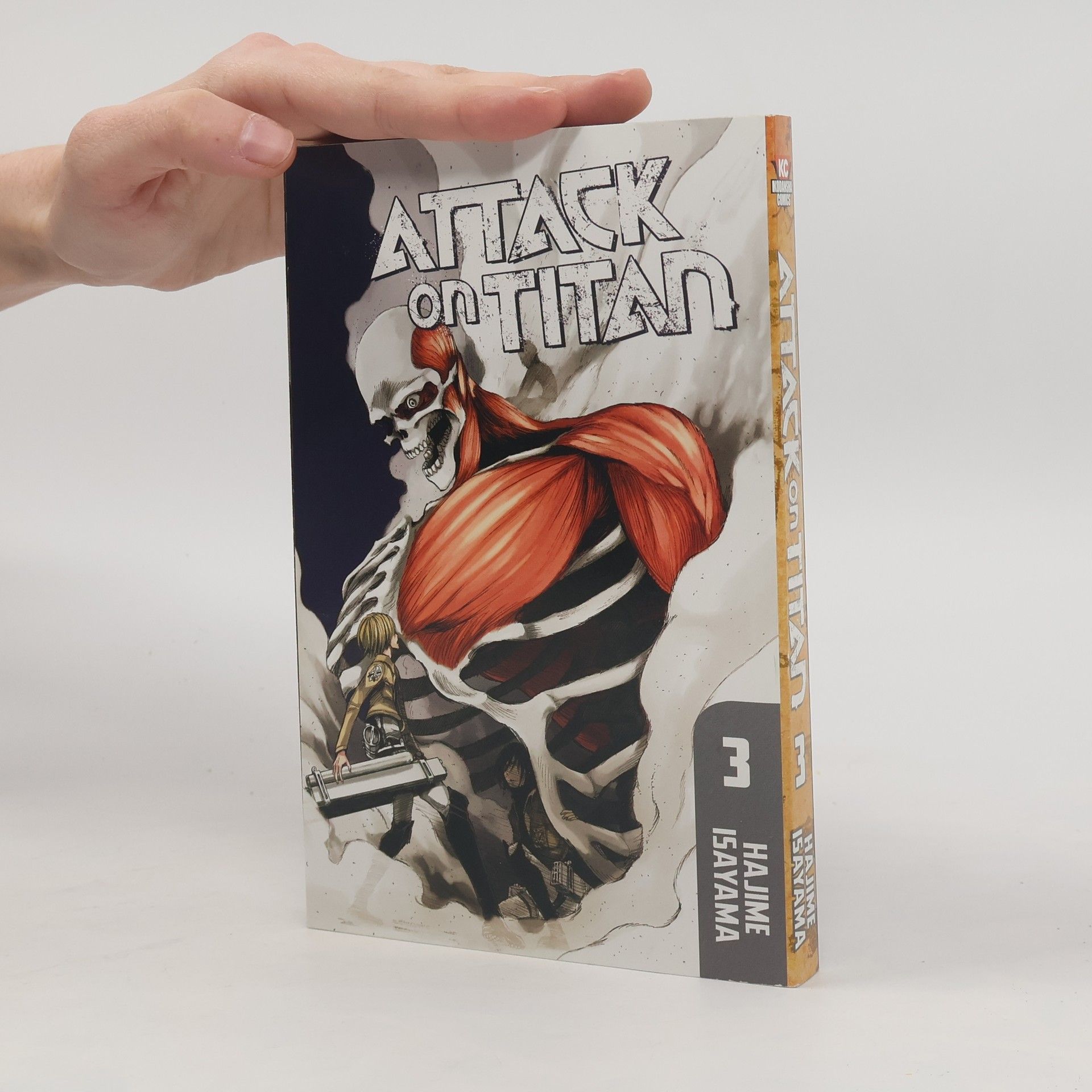 Hajime Isayama Attack on Titan vol. 3