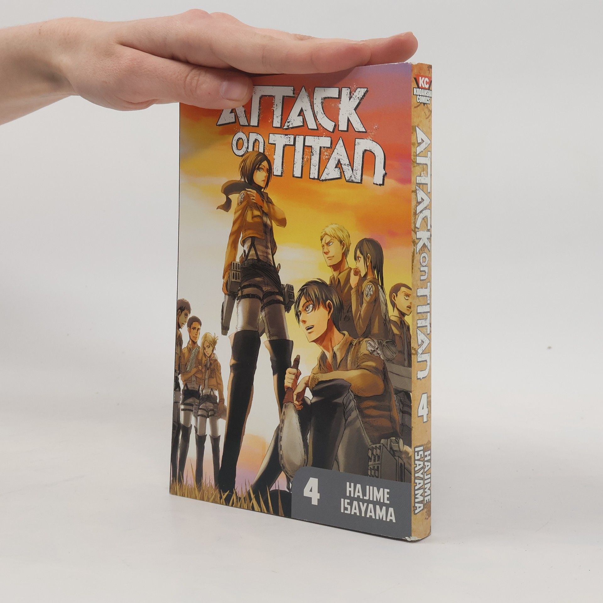 Hajime Isayama Attack on Titan vol. 4