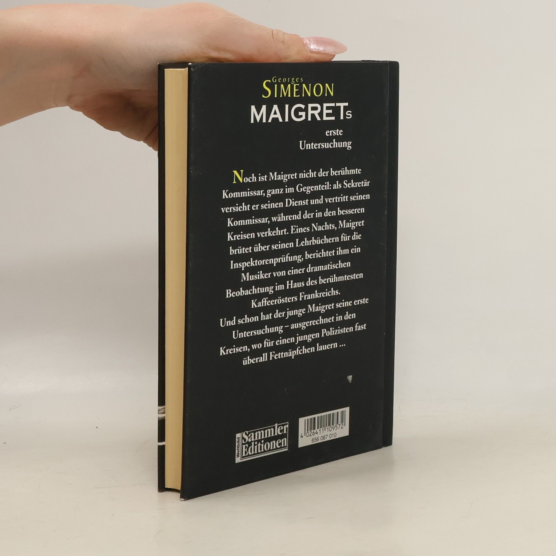Georges Simenon Maigrets erste Untersuchung