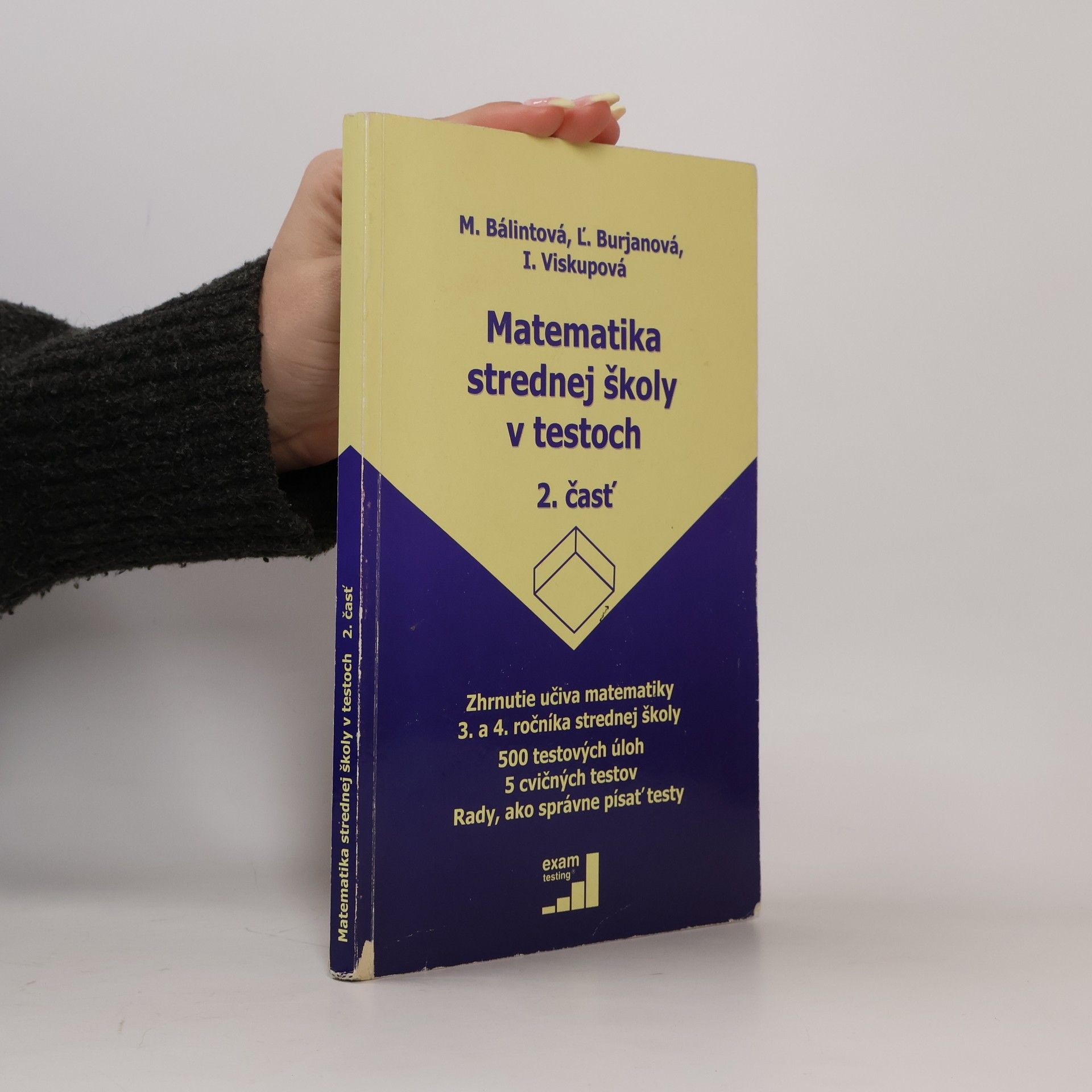 Bálintová M. Matematika strednej školy v testoch 2. časť