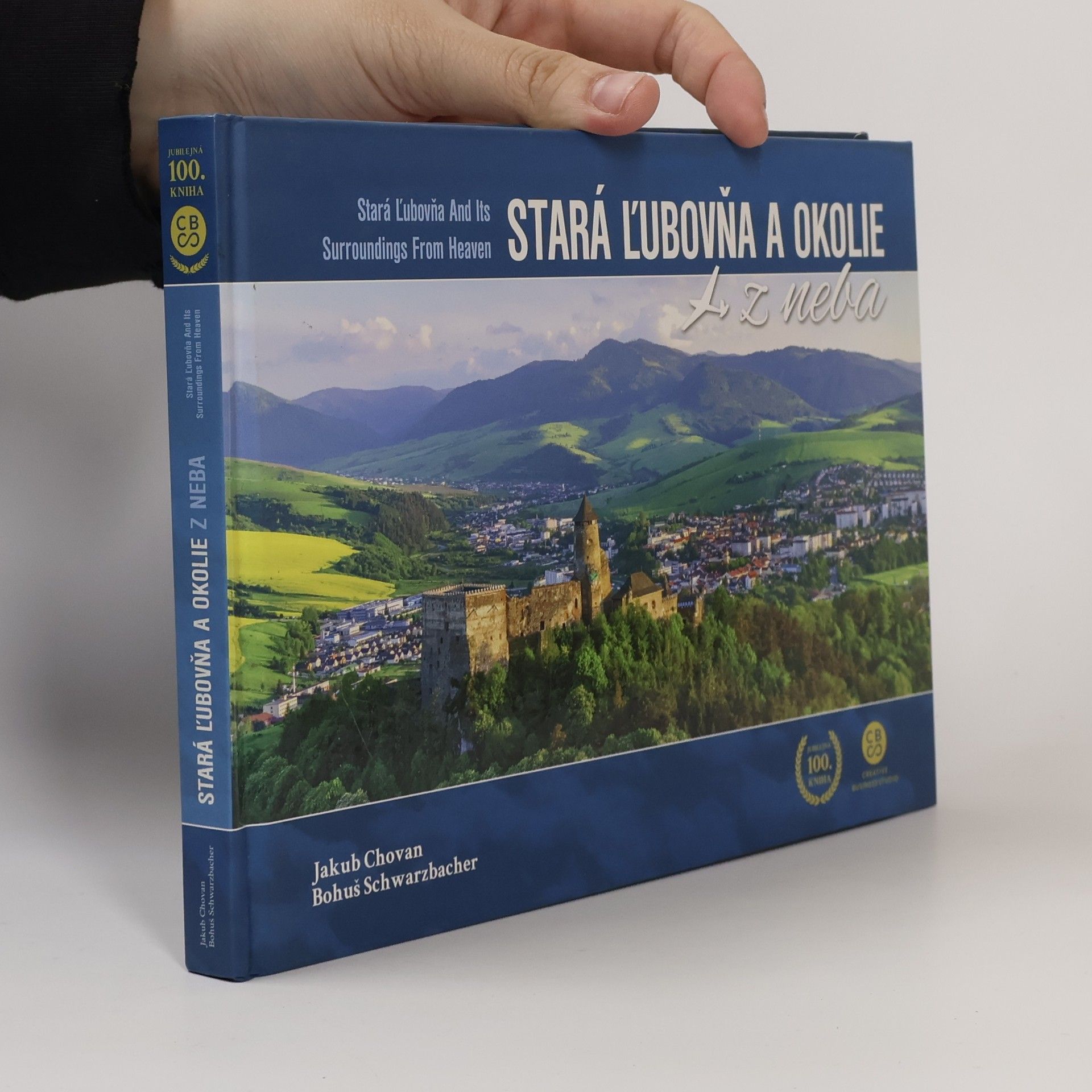 Bohuš Schwarzbacher Stara Ľubovňa a okolie z neba