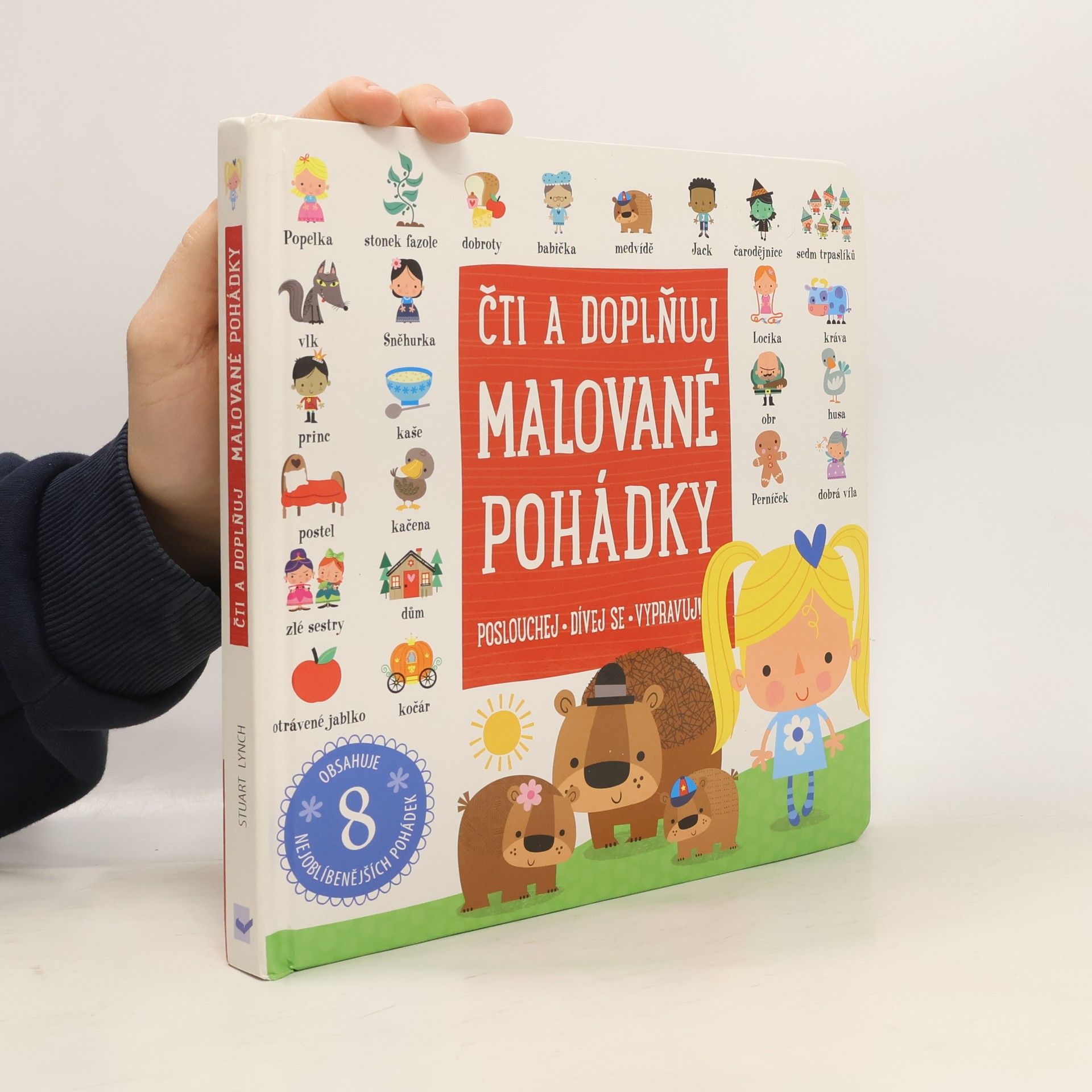 Čti a doplňuj: Malované pohádky