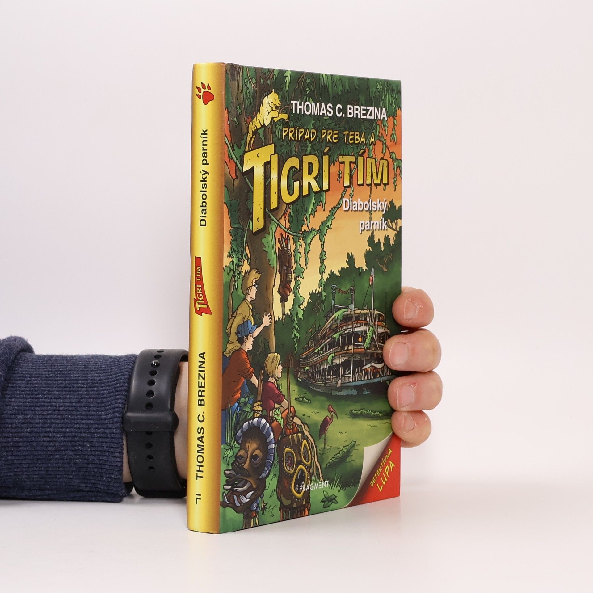 Thomas Brezina Prípad pre teba a Tigrí tím. Diabolský parník