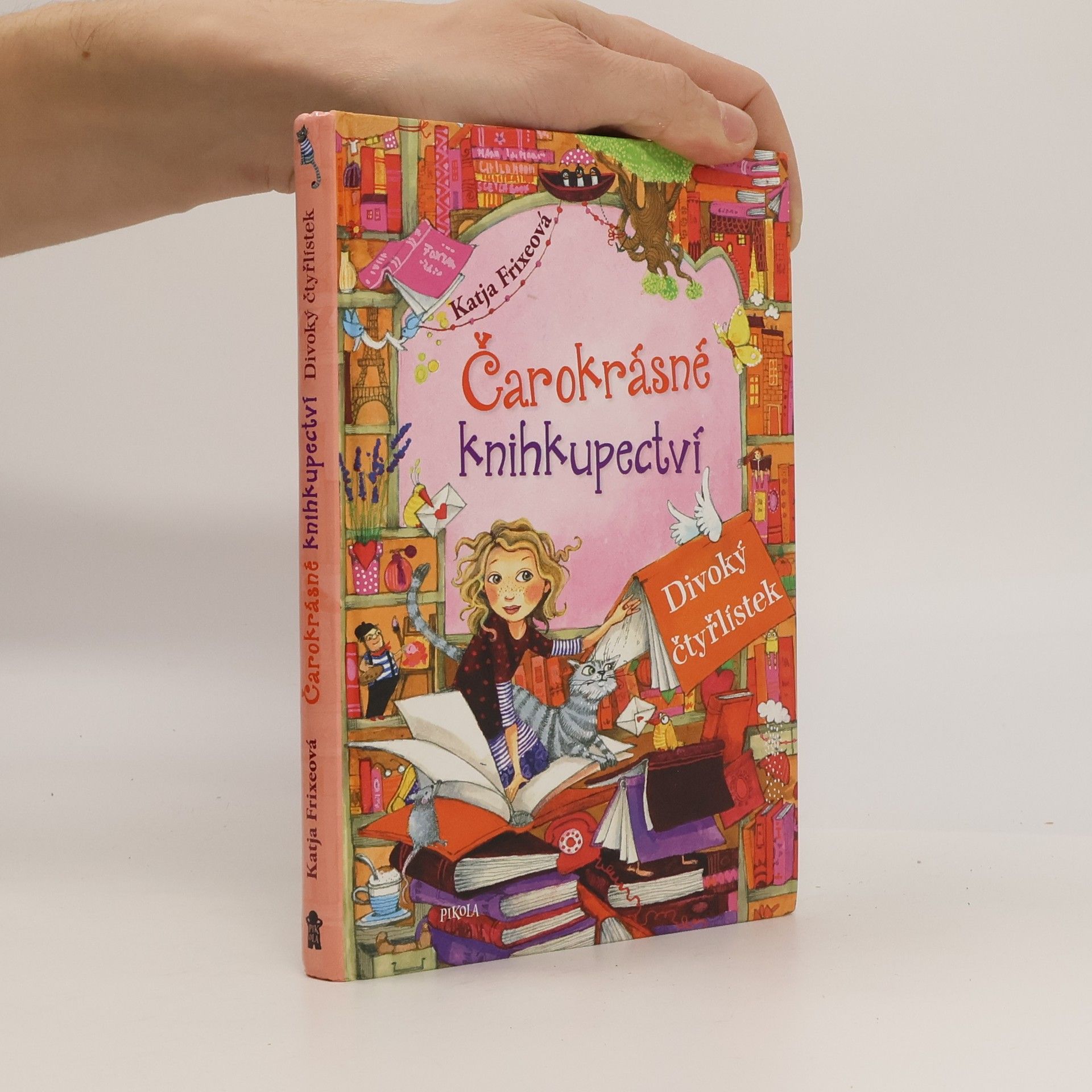 Katja Frixe Čarokrásné knihkupectví. Divoký čtyřlístek