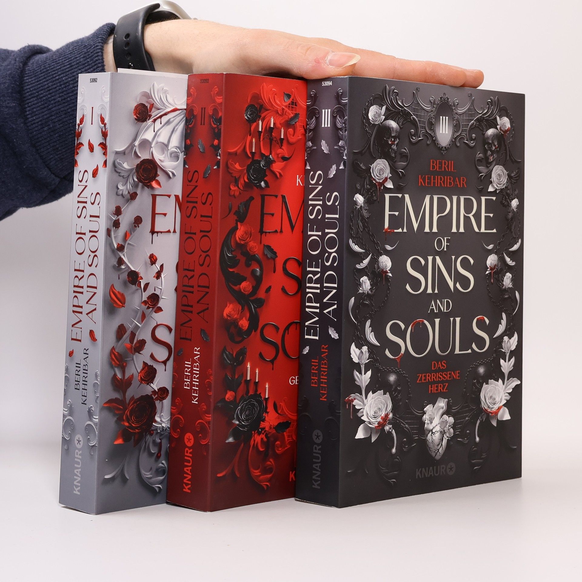 Beril Kehribar Empire of Sins and Souls 1-3