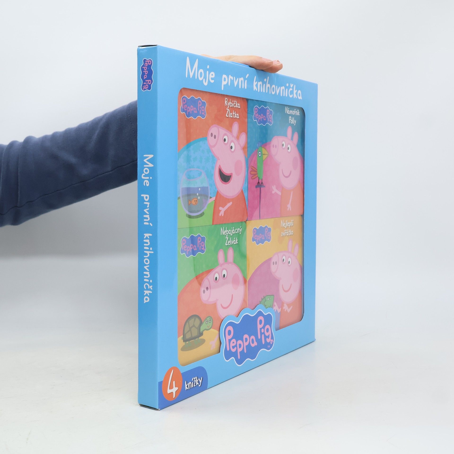Auteurscollectief Peppa Pig. Moje první knihovnička. 4 knížky