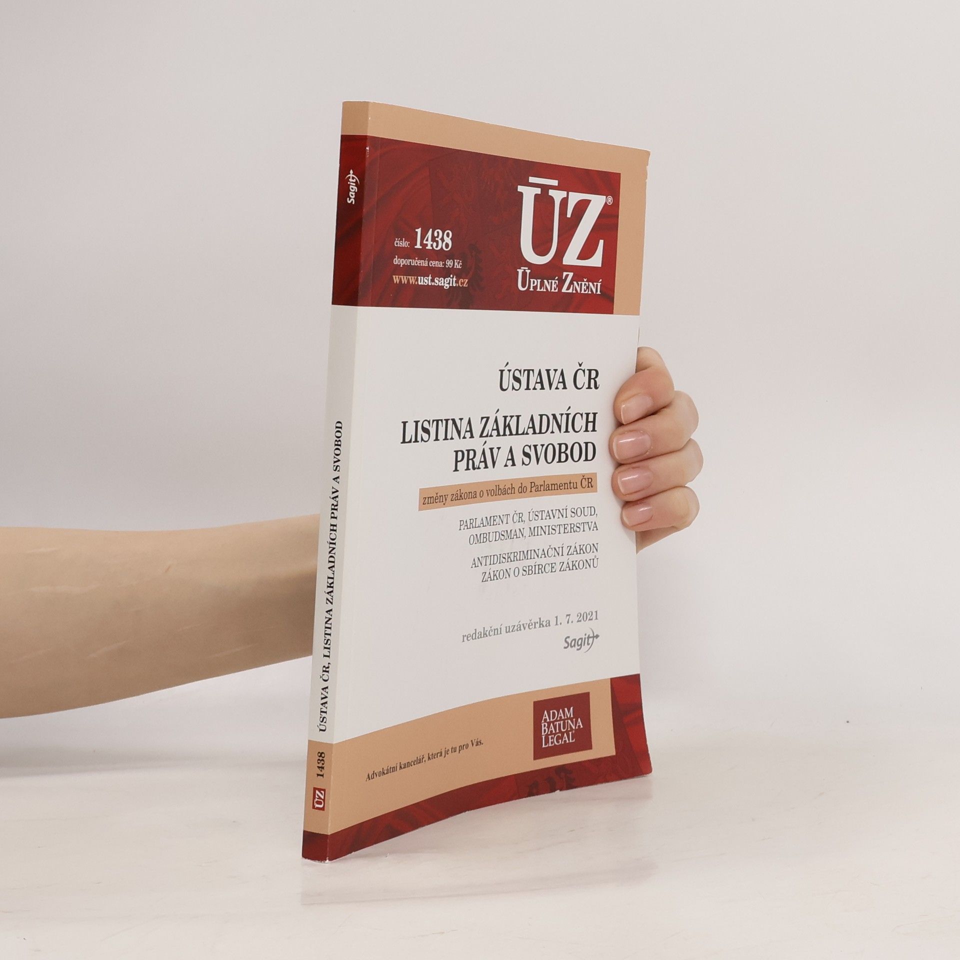 Autorenkollektiv ÚZ 1438. Ústava ČR, Listina základních práv a svobod