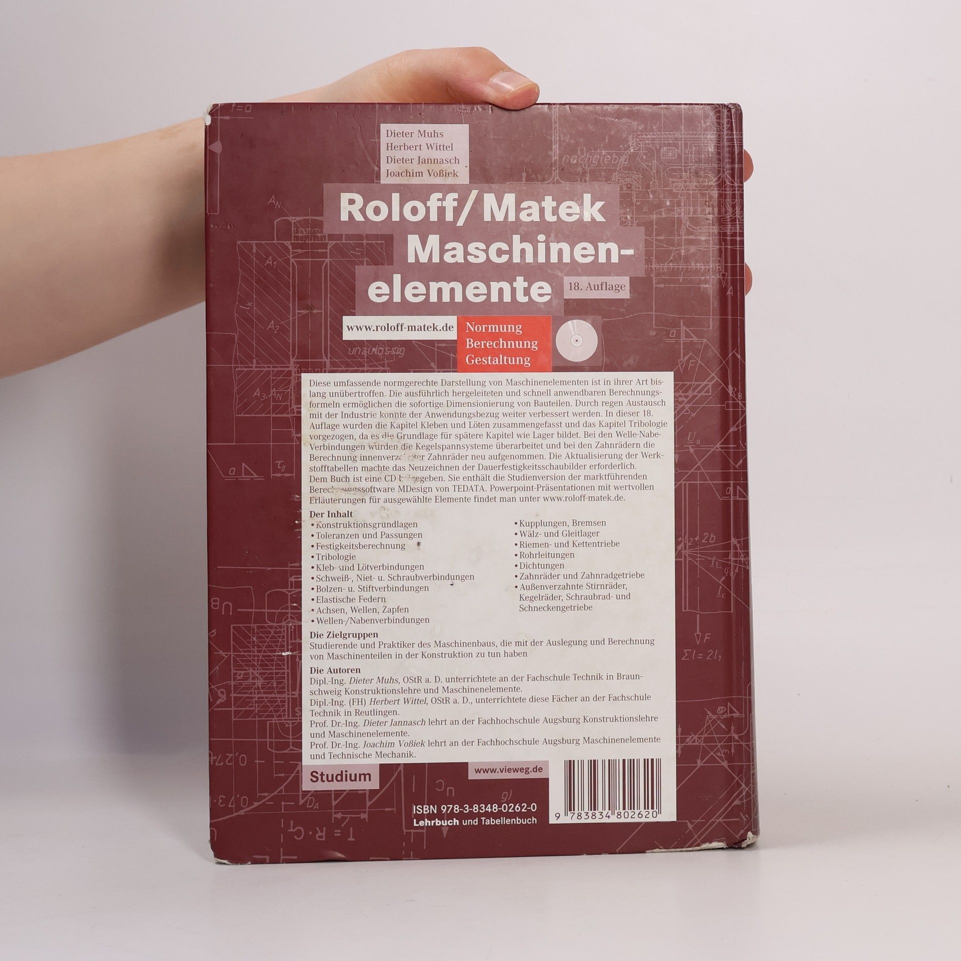 Dieter Muhs Roloff/Matek Maschinenelemente