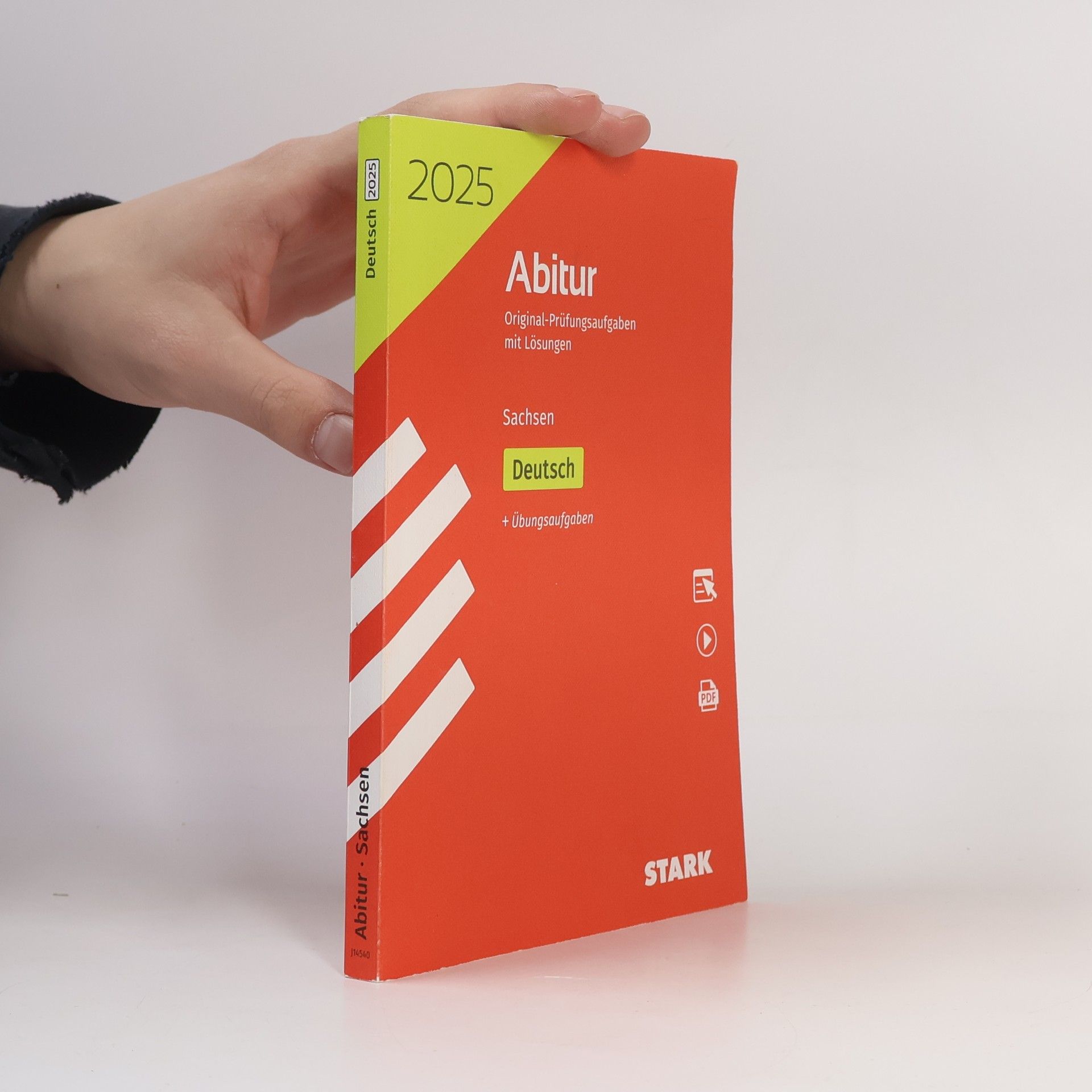 Christian Heigele 2025 Abitur Original-Prüfunsaufgaben mit Lösungen, Sachsen - Deutsch