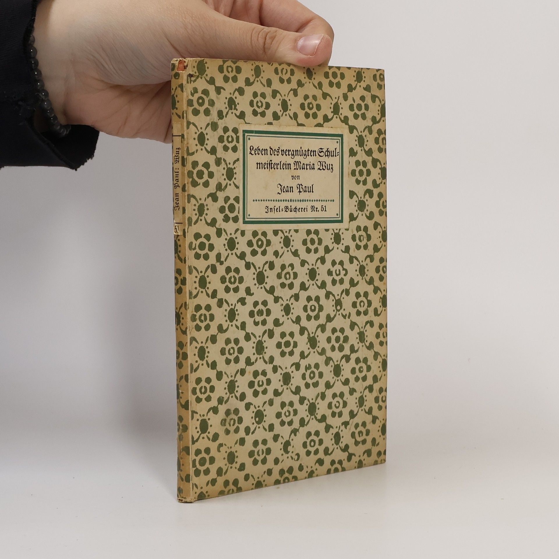 Jean Paul Leben des vergnügten Schulmeisterlein Maria Wuz in Auenthal