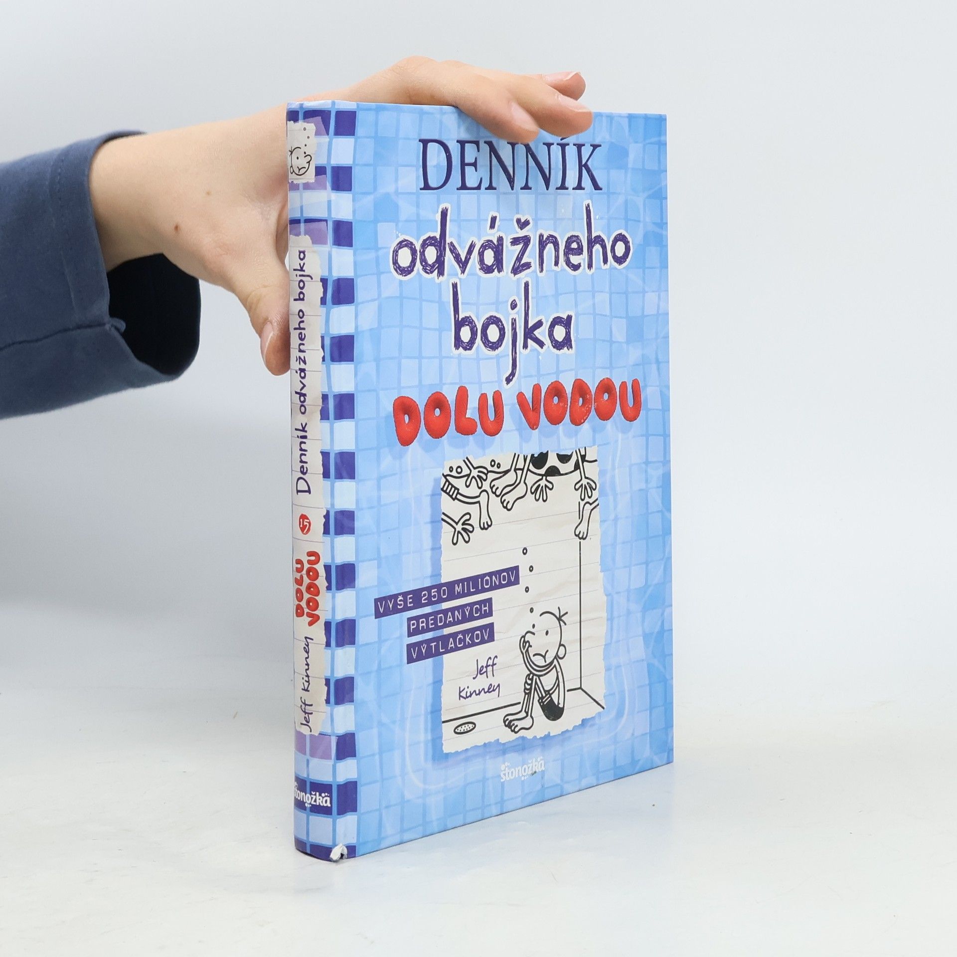 Jeff Kinney Denník odvážného bojka Dolu vodou