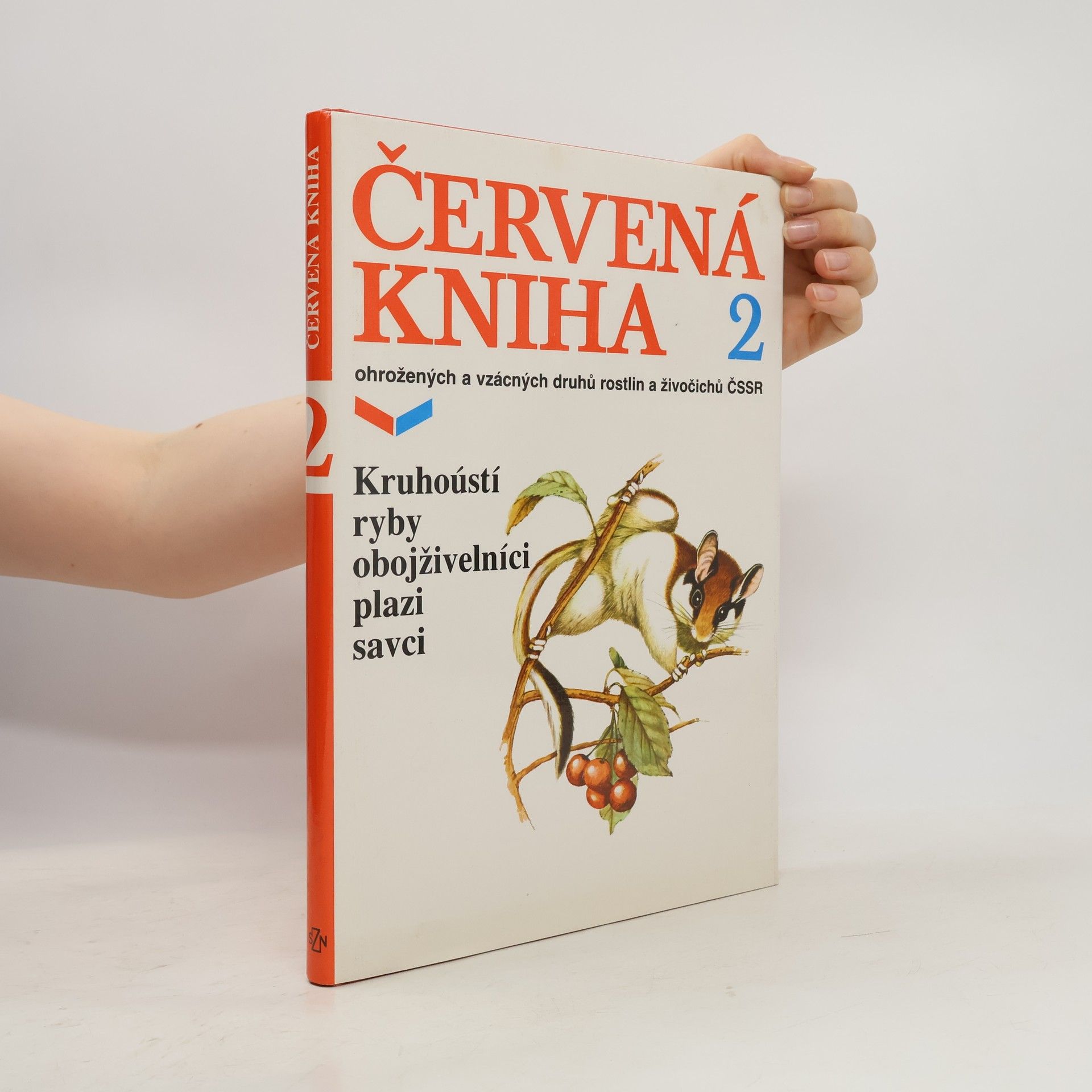 Vlastimil Baruš Červená kniha 2. Kruhoústí, ryby, obojživelníci, plazi, savci