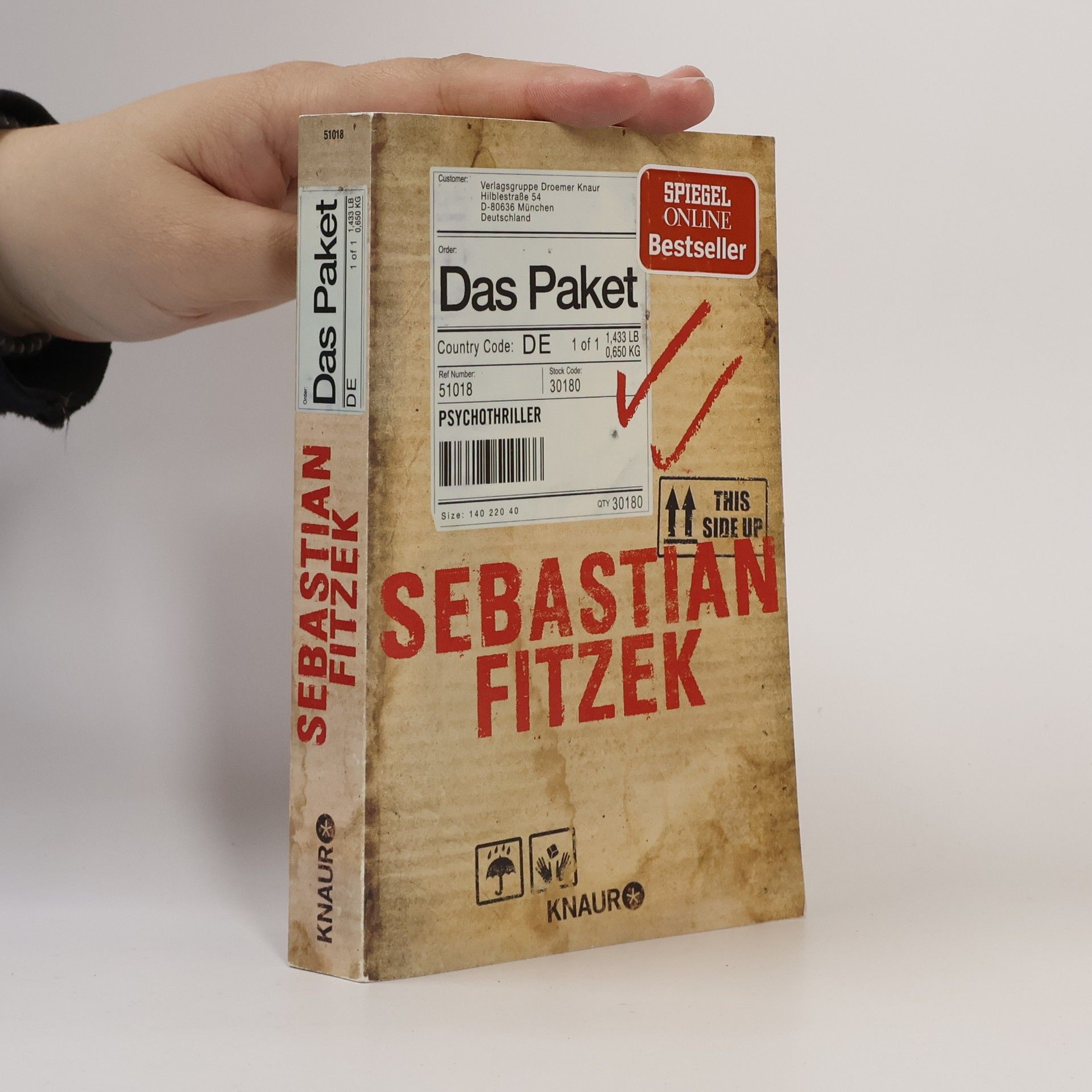 Sebastian Fitzek Das Paket