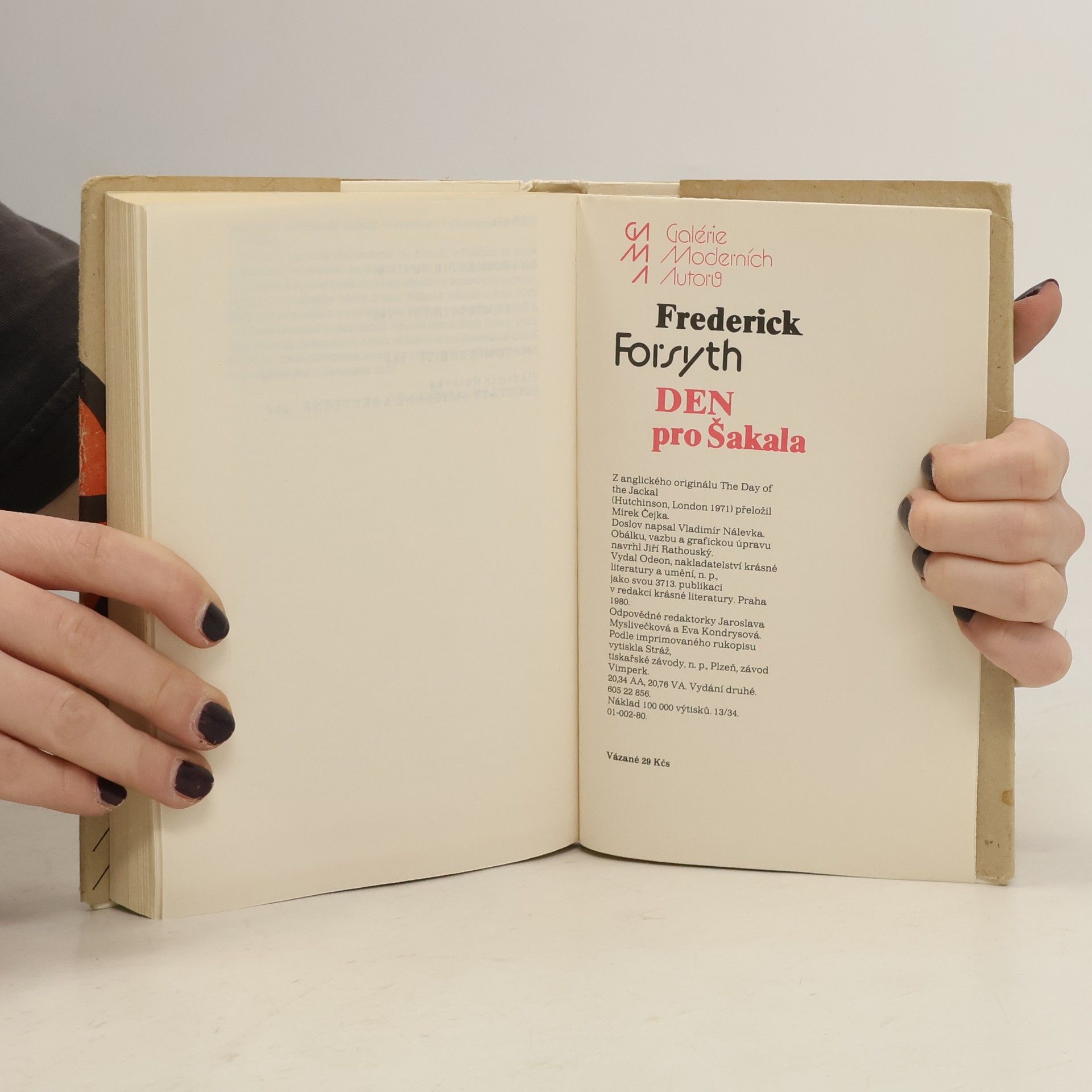 Frederick Forsyth Den pro Šakala