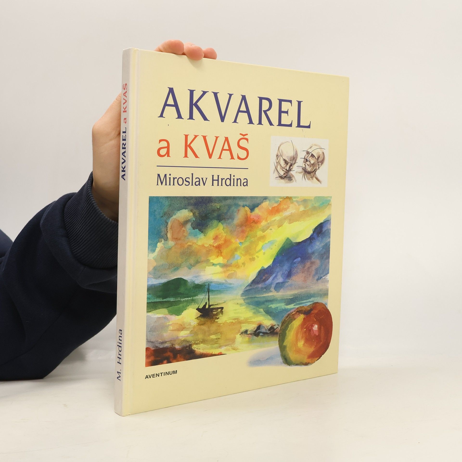 Miroslav Hrdina Akvarel a kvaš