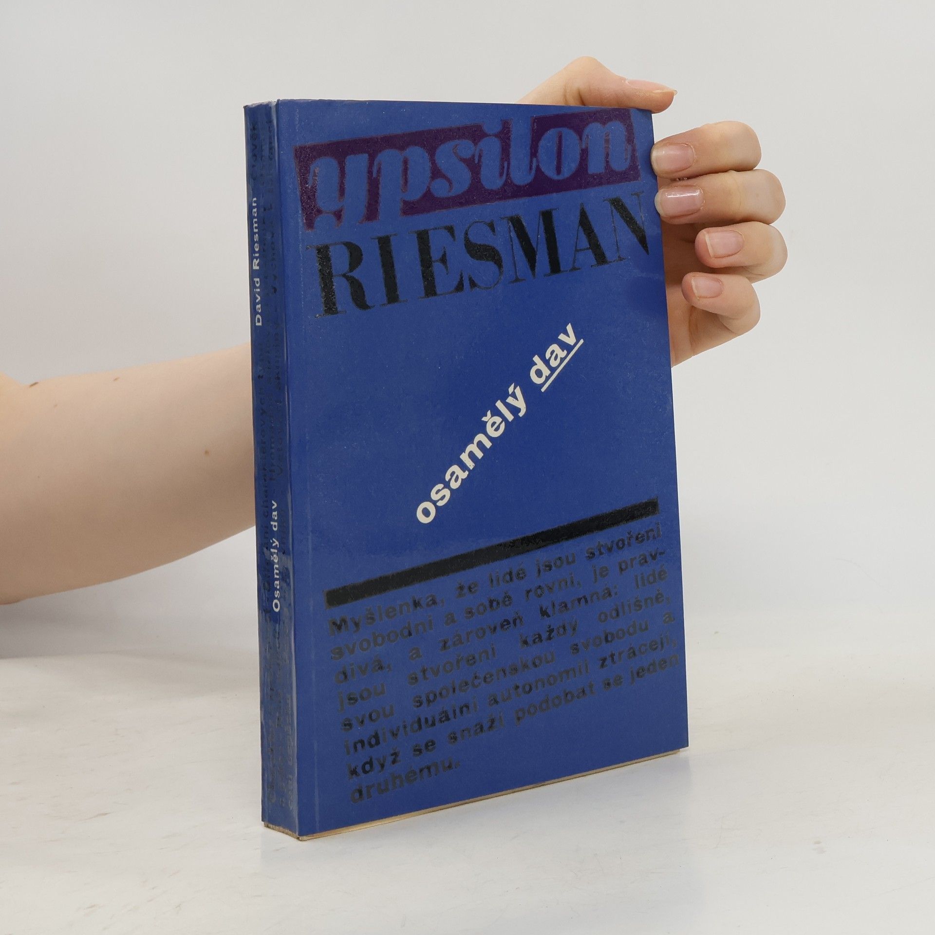 Riesmann David Osamělý dav