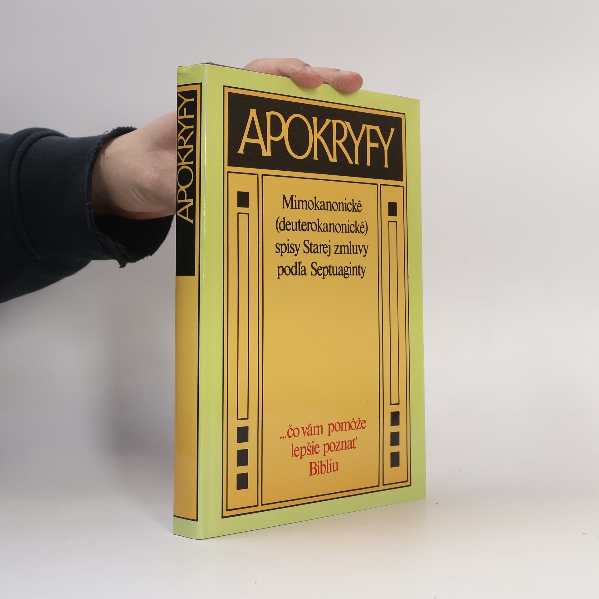 Karol Gábriš Apokryfy. Mimokanonické (deuterokanonické) spisy Starej zmluvy podľa Septuaginty