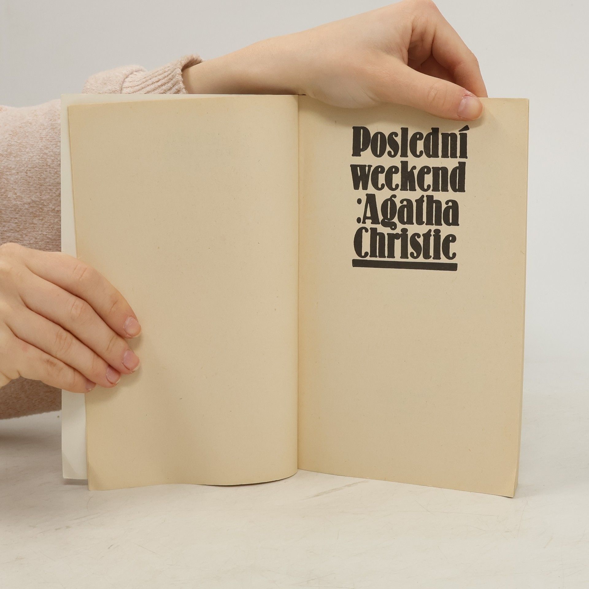 Agatha Christie Poslední Weekend