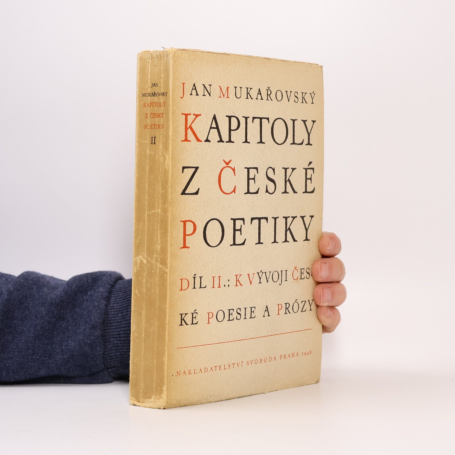 Jan Mukařovský Kapitoly z české poetiky II.