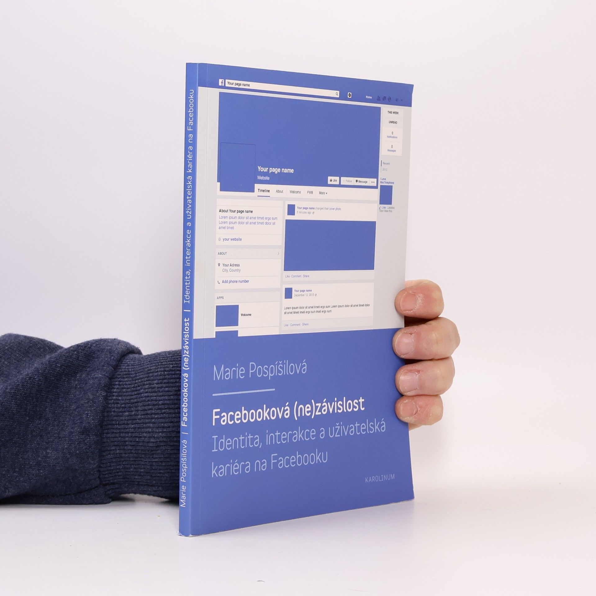 Marie Pospíšilová Facebooková (ne)závislost