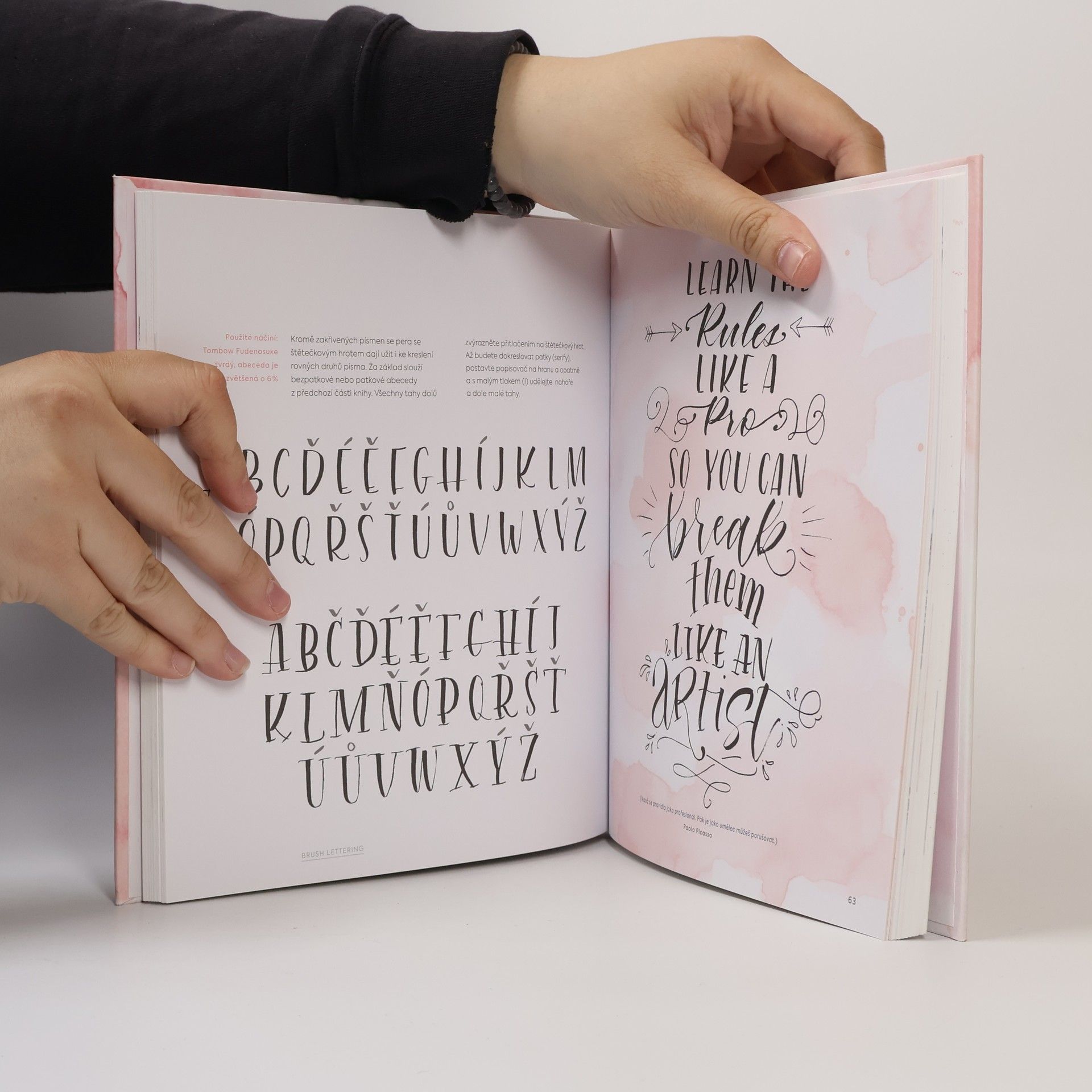 Tanja Cappell Abeceda krasopsaní : základy letteringu krok za krokem