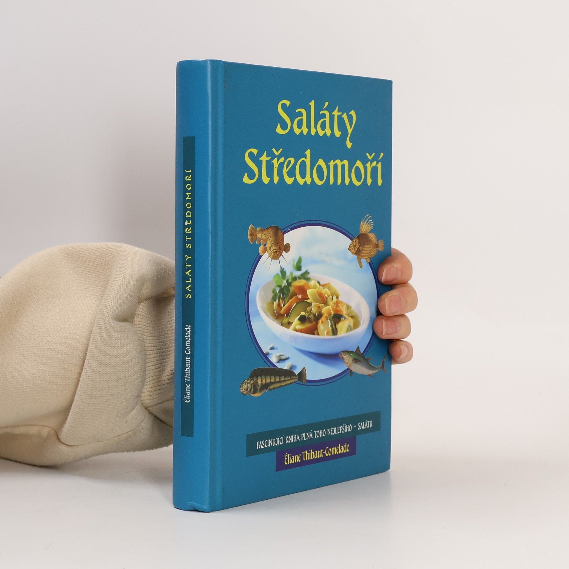 Éliane ThibautComelade Saláty Středomoří : fascinující kniha plná toho nejlepšího - salátu