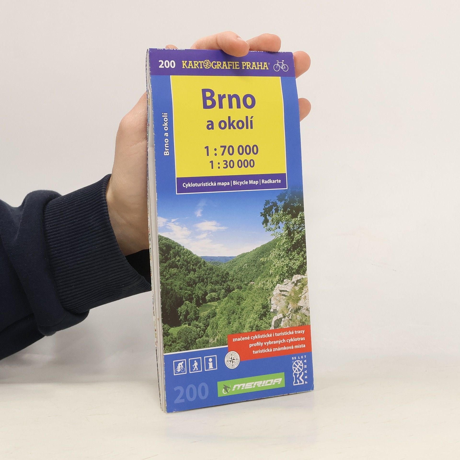 AA.VV. Brno a okolí cykloturistická mapa