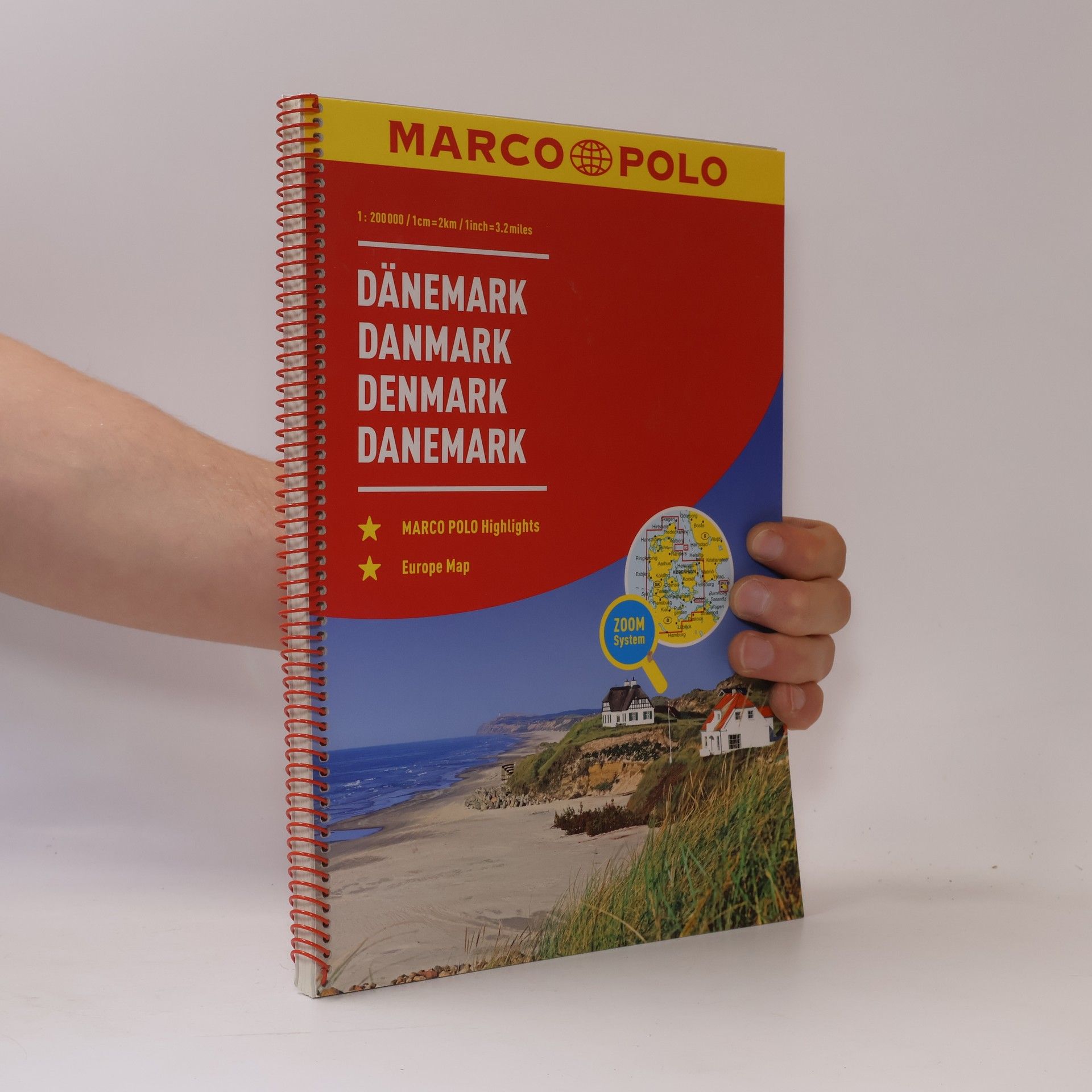 MARCO POLO Reiseatlas Dänemark 1:200.000