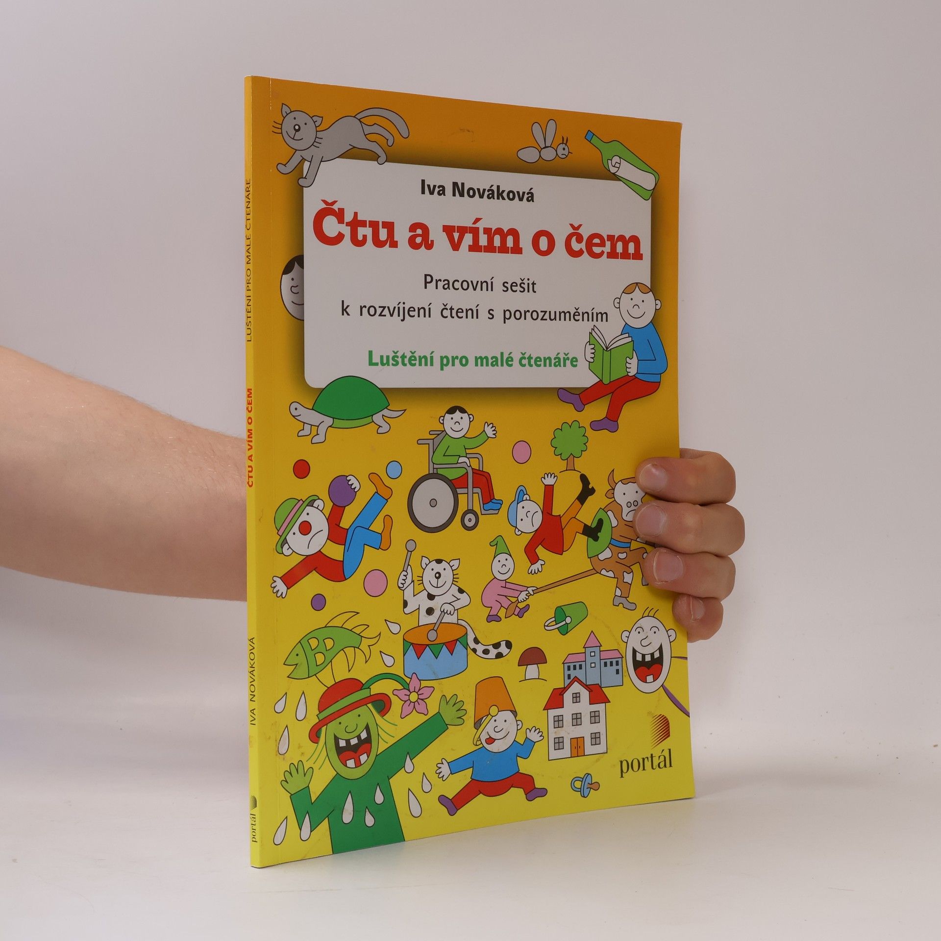 Čtu a vím o čem: Pracovní sešit k rozvíjení čtení s porozuměním: Luštění pro malé čtenáře