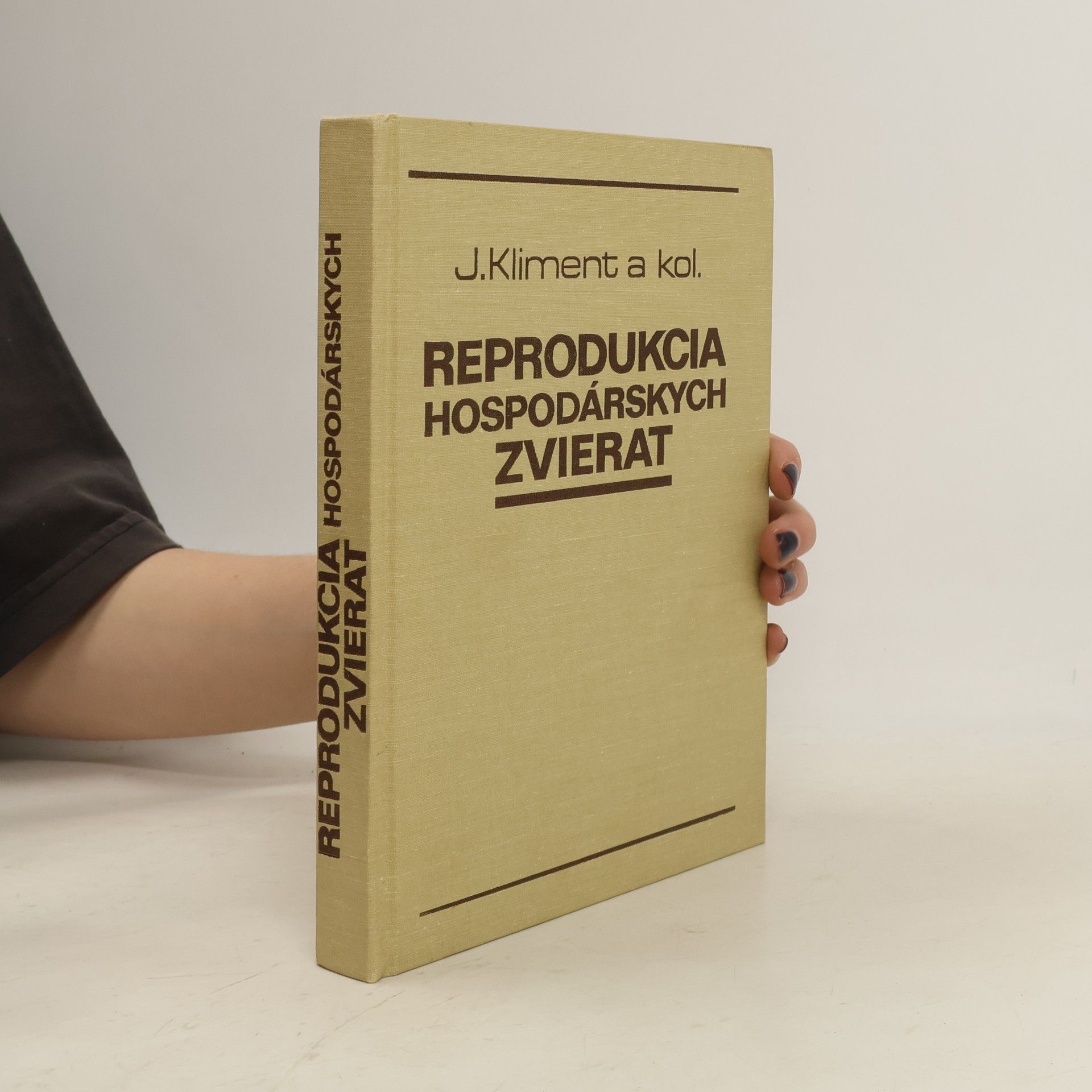 Jozef Kliment Reprodukcia hospodárskych zvierat