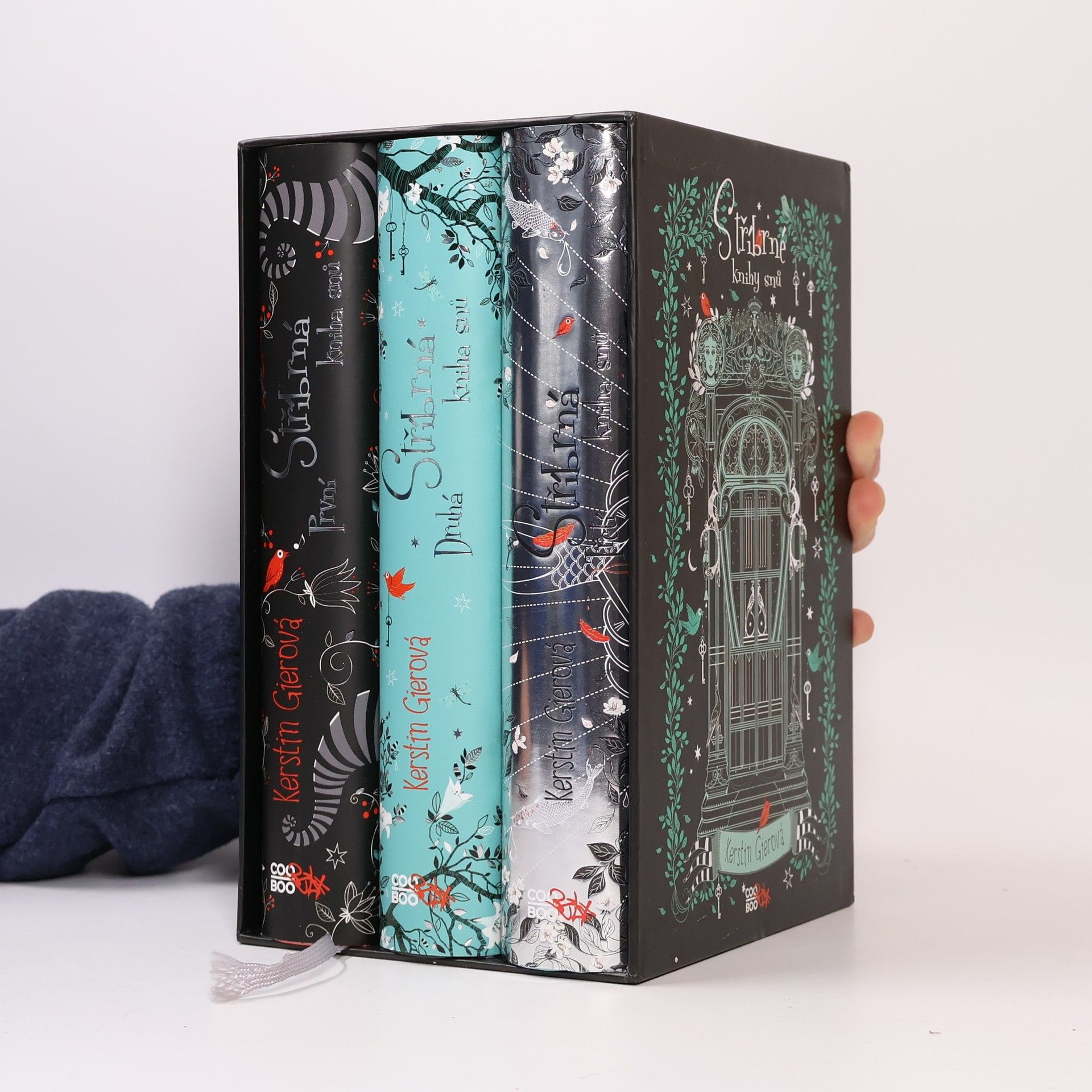 Kerstin Gier Stříbrné knihy snů 1-3 (box)