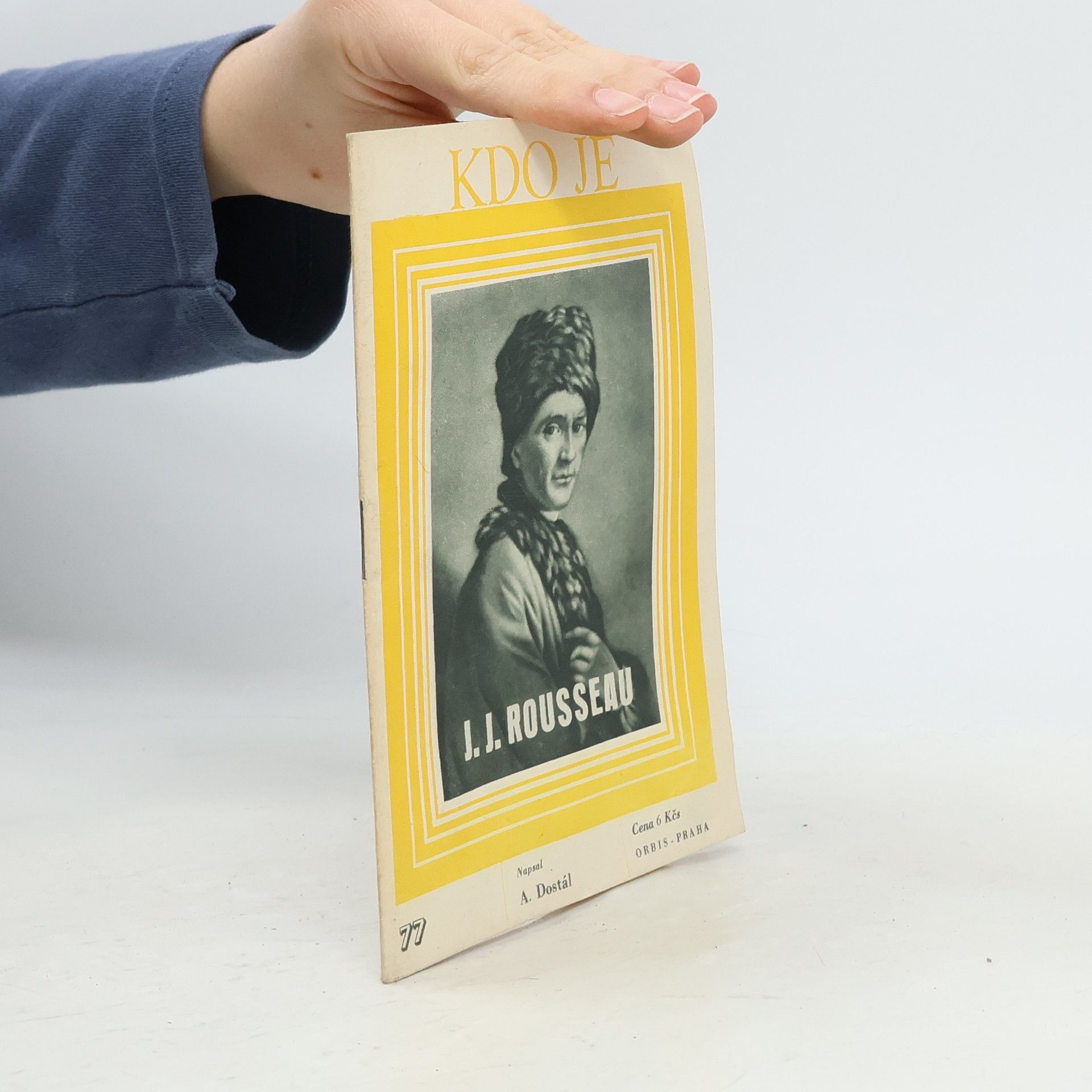 Antonín Dostál Kdo je 77. J. J. Rousseau