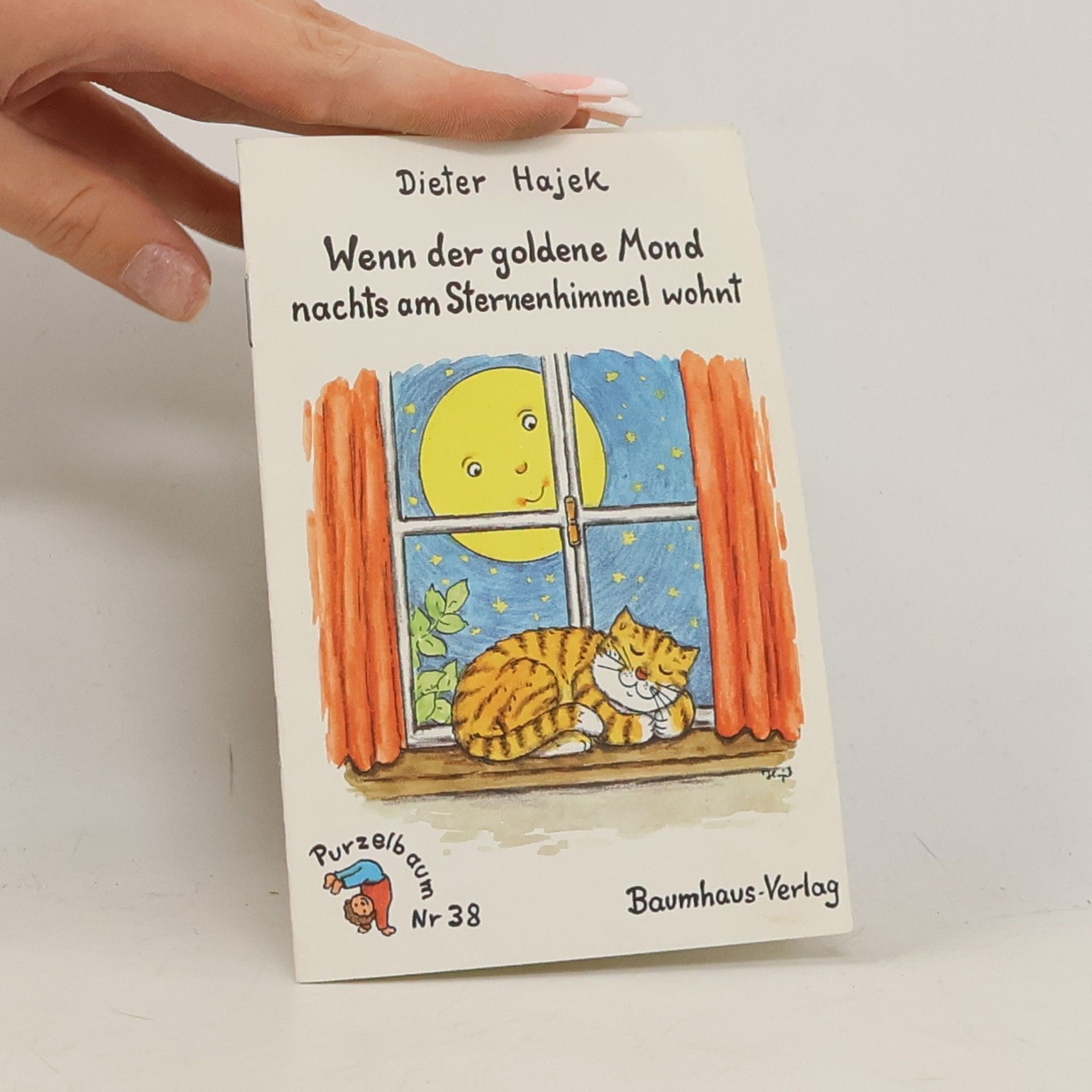 Dieter Hajek Wenn der goldene Mond nachts am Sternenhimmel wohnt