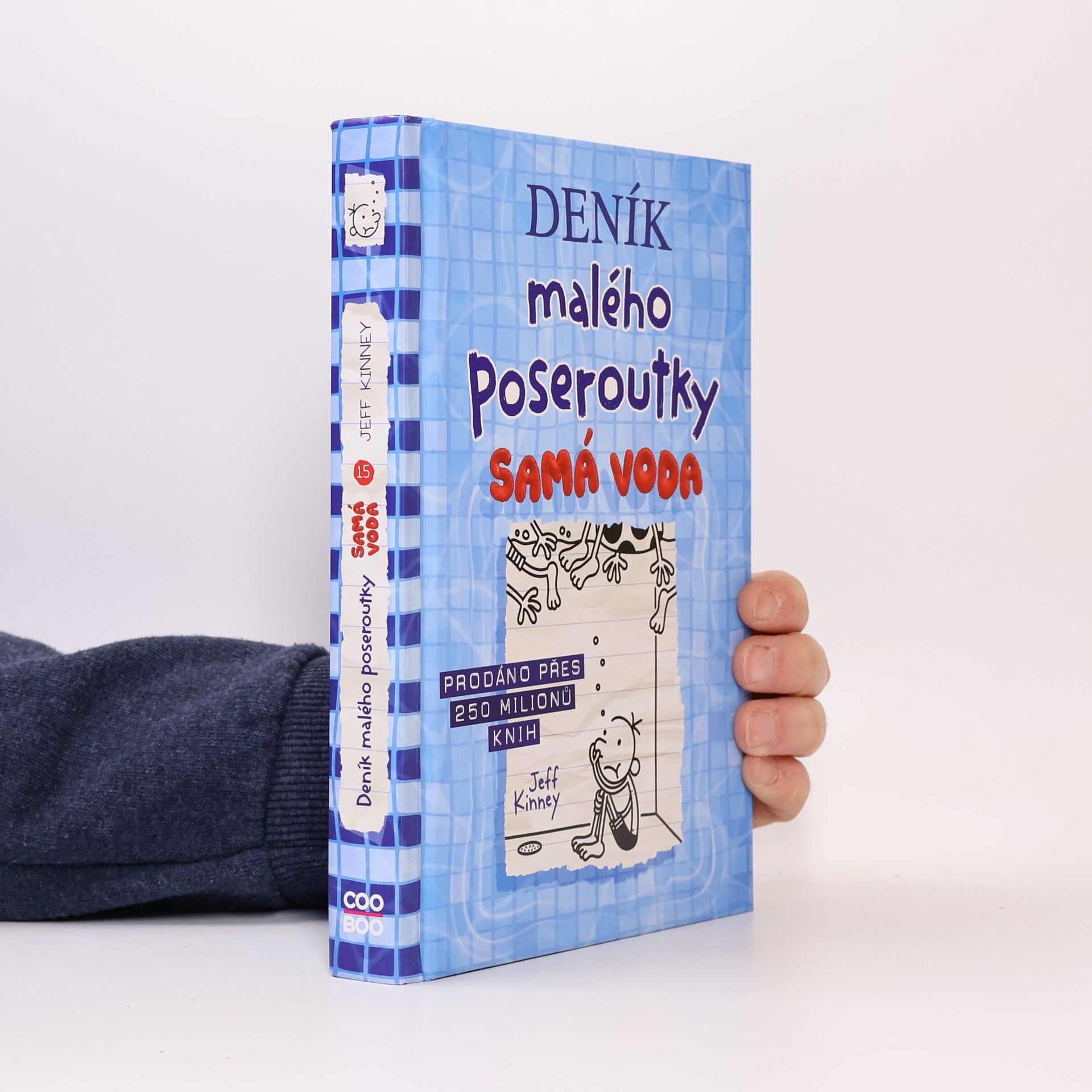 Jeff Kinney Deník malého poseroutky 15. Samá voda