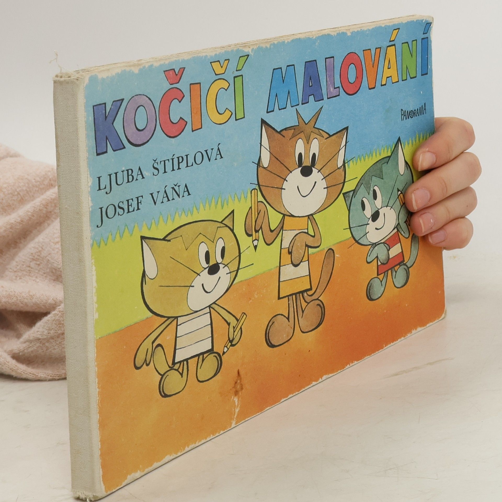 Ljuba Štíplová Kočičí malování