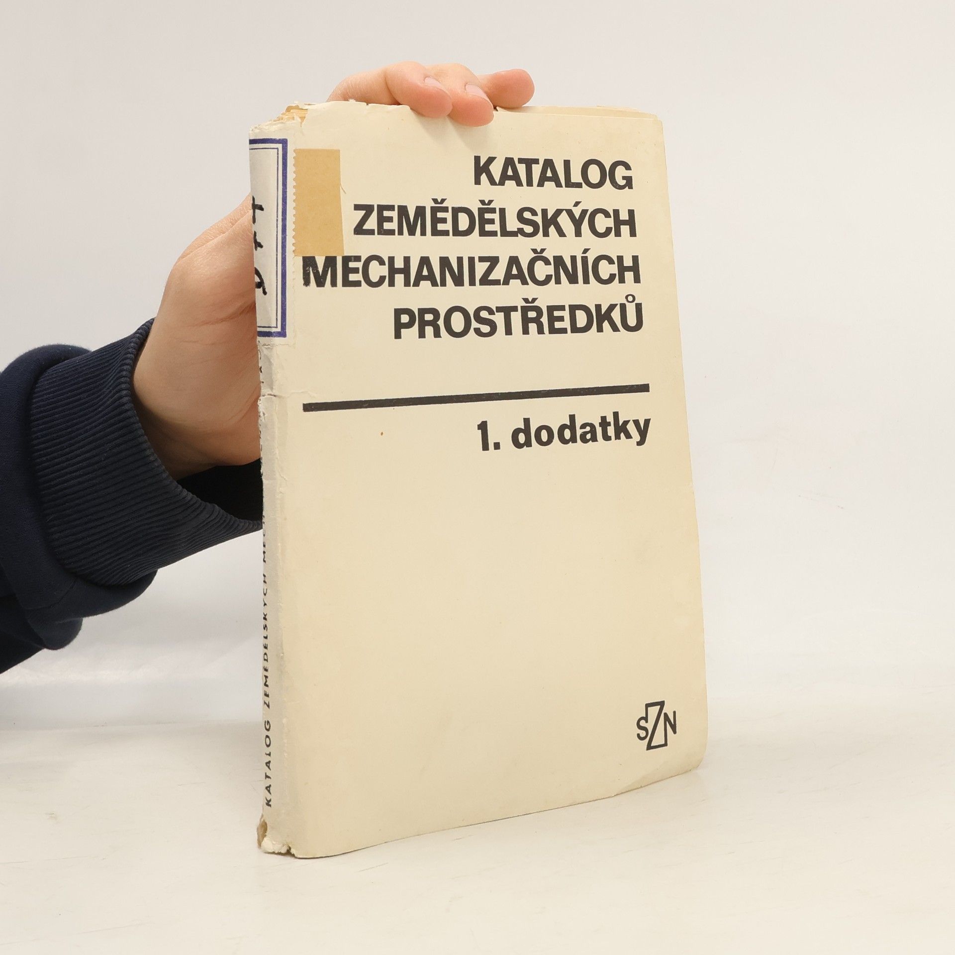 Bedřich Víšek Katalog zemědělských mechanizačních prostředků. 1. dodatky
