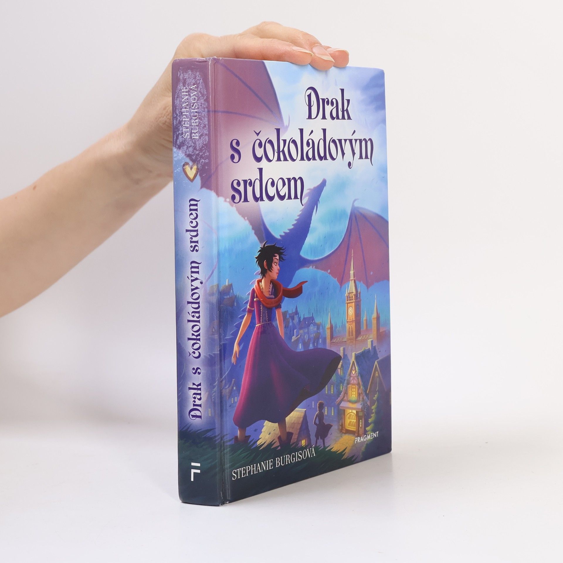 Stephanie Burgis Drak s čokoládovým srdcem