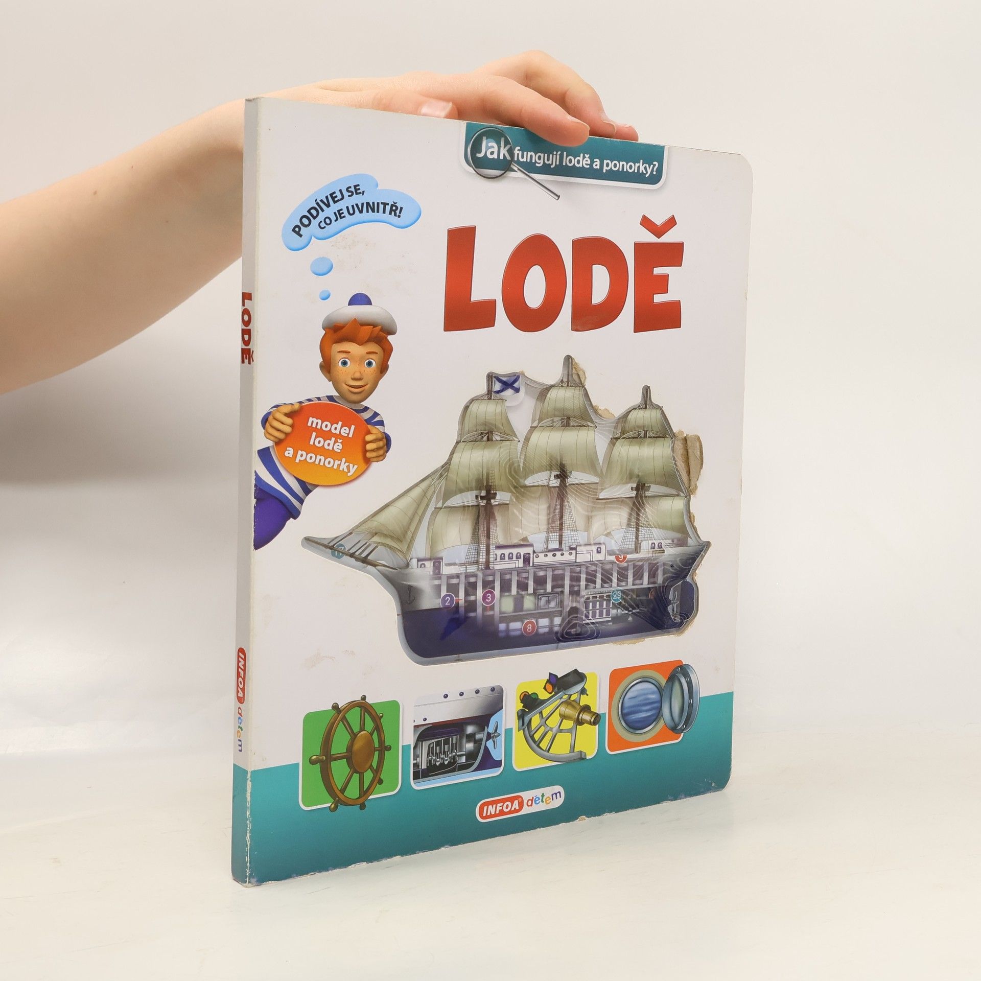 Svjatoslav Bulackij Lodě : jak fungují lodě a ponorky? (interaktivní kniha)