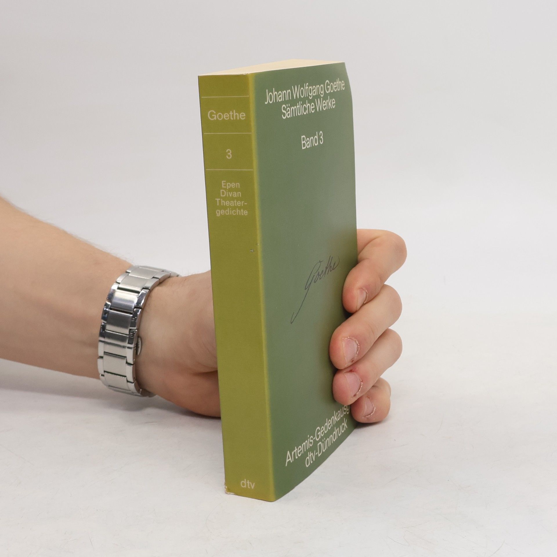 Johann Wolfgang von Goethe Sämtliche Werke 3