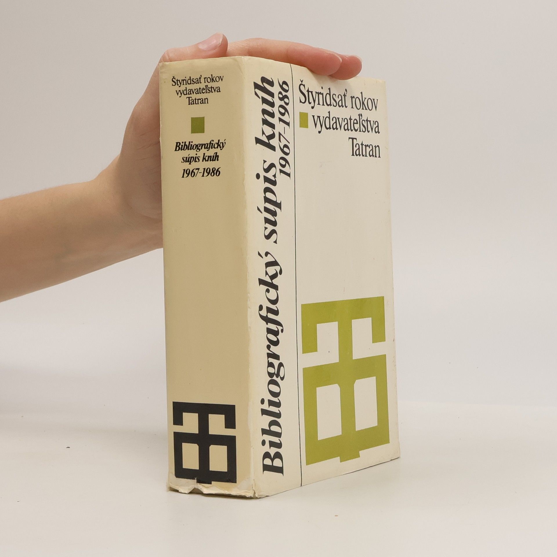 Kolektív autorov Bibliografický súpis kníh 1967-1986