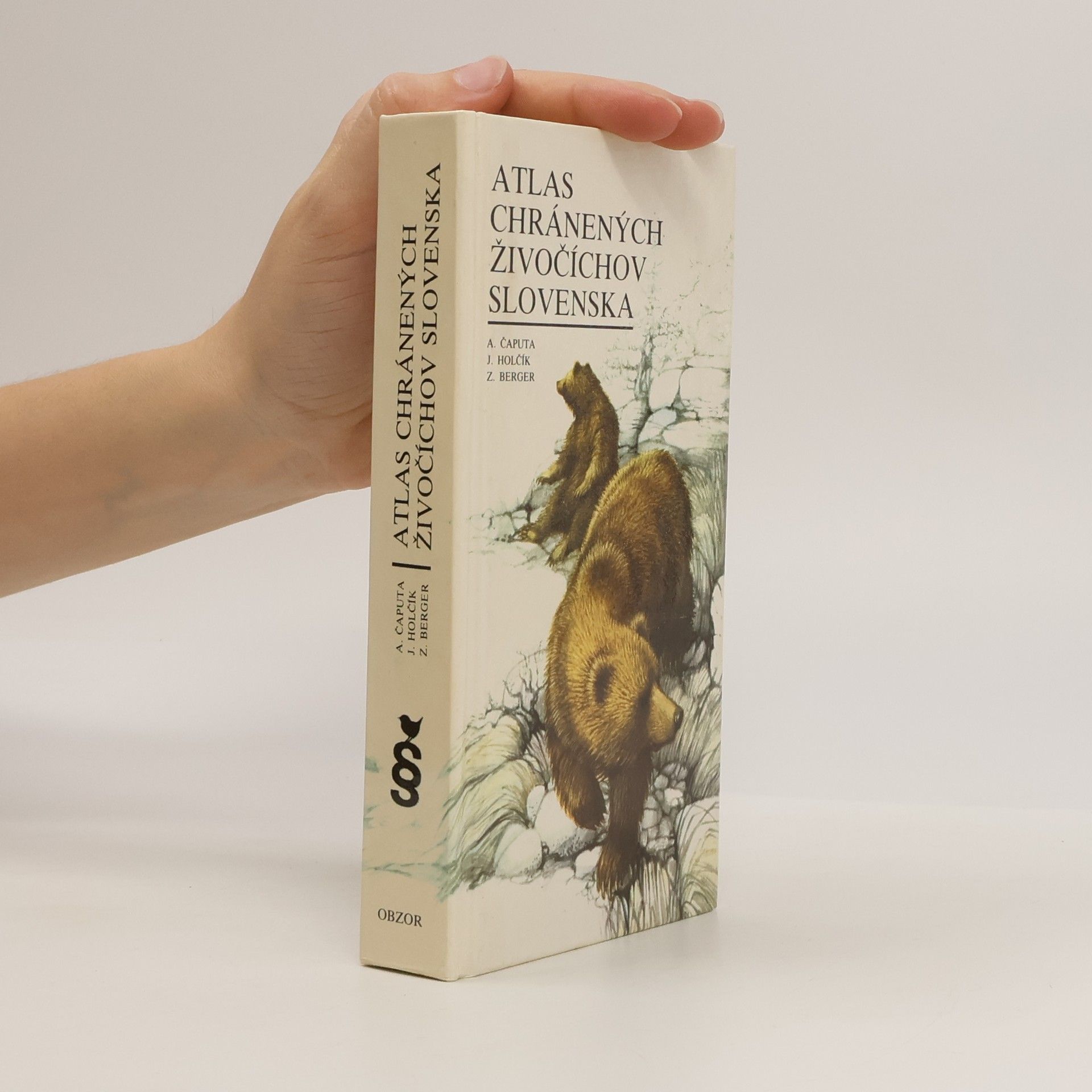 Juraj Holčík Atlas chránených živočíchov Slovenska