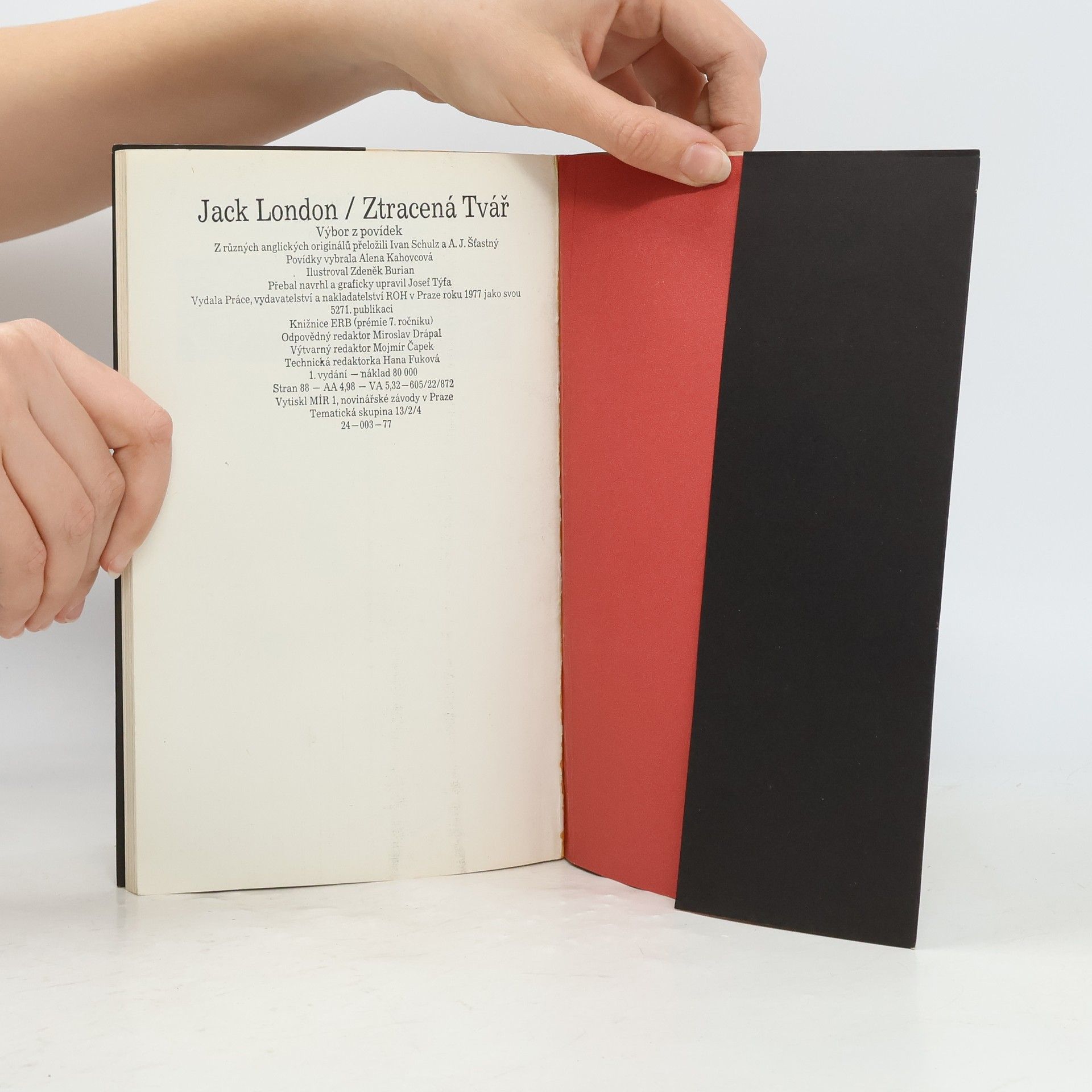 Jack London Ztracená tvář