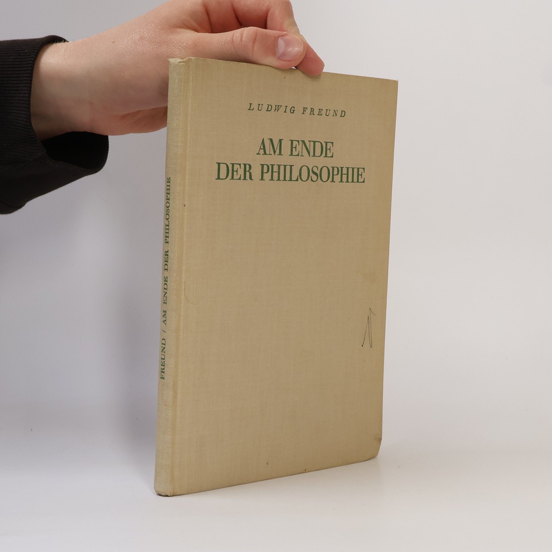 Ludwig Freund Am ende der Philosophie