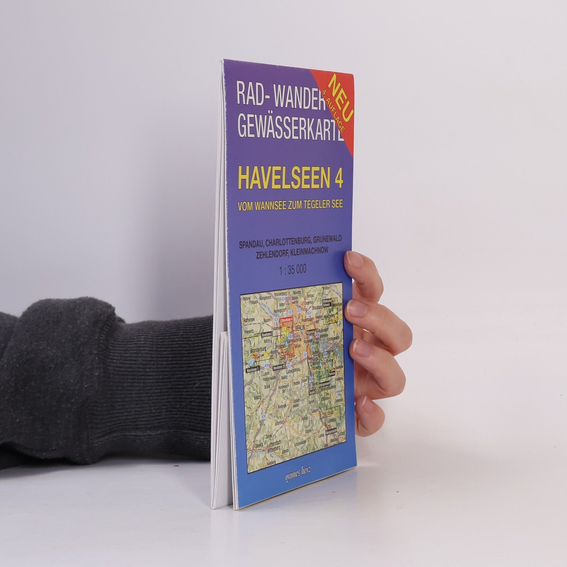 AA.VV. Rad-, Wander- und Gewässerkarte Havelseen 4