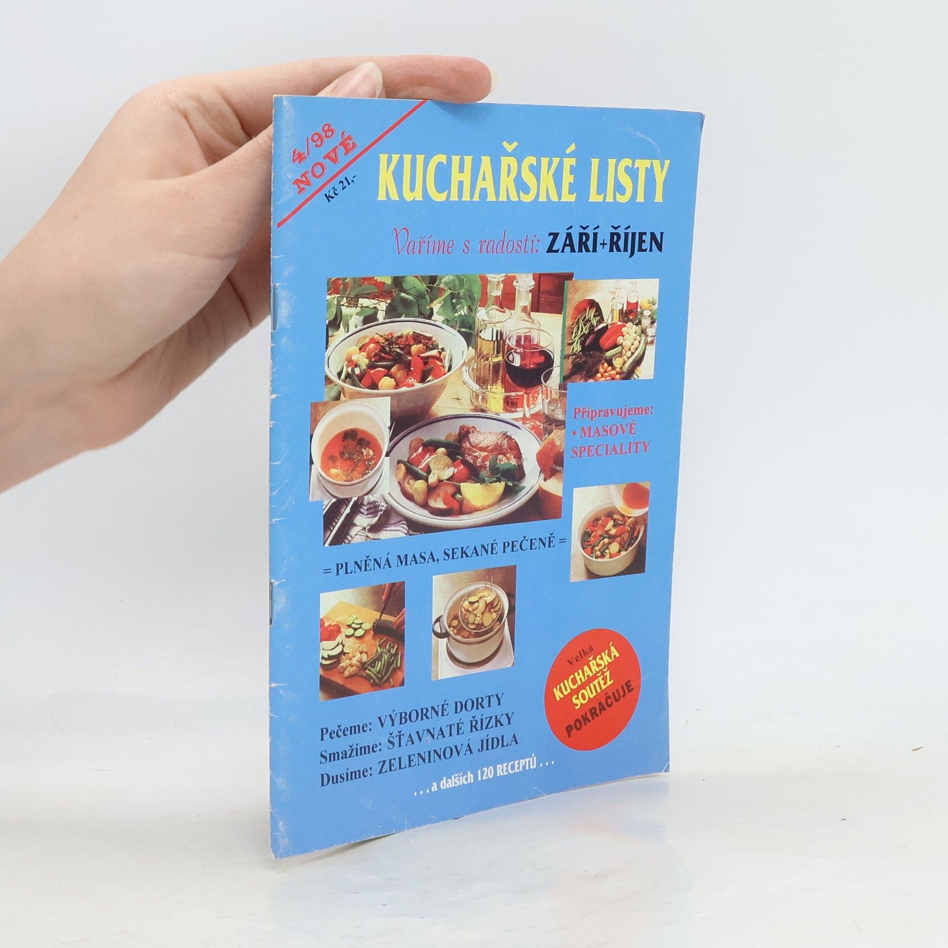 Collectif d'auteurs Kuchařské listy 4/98