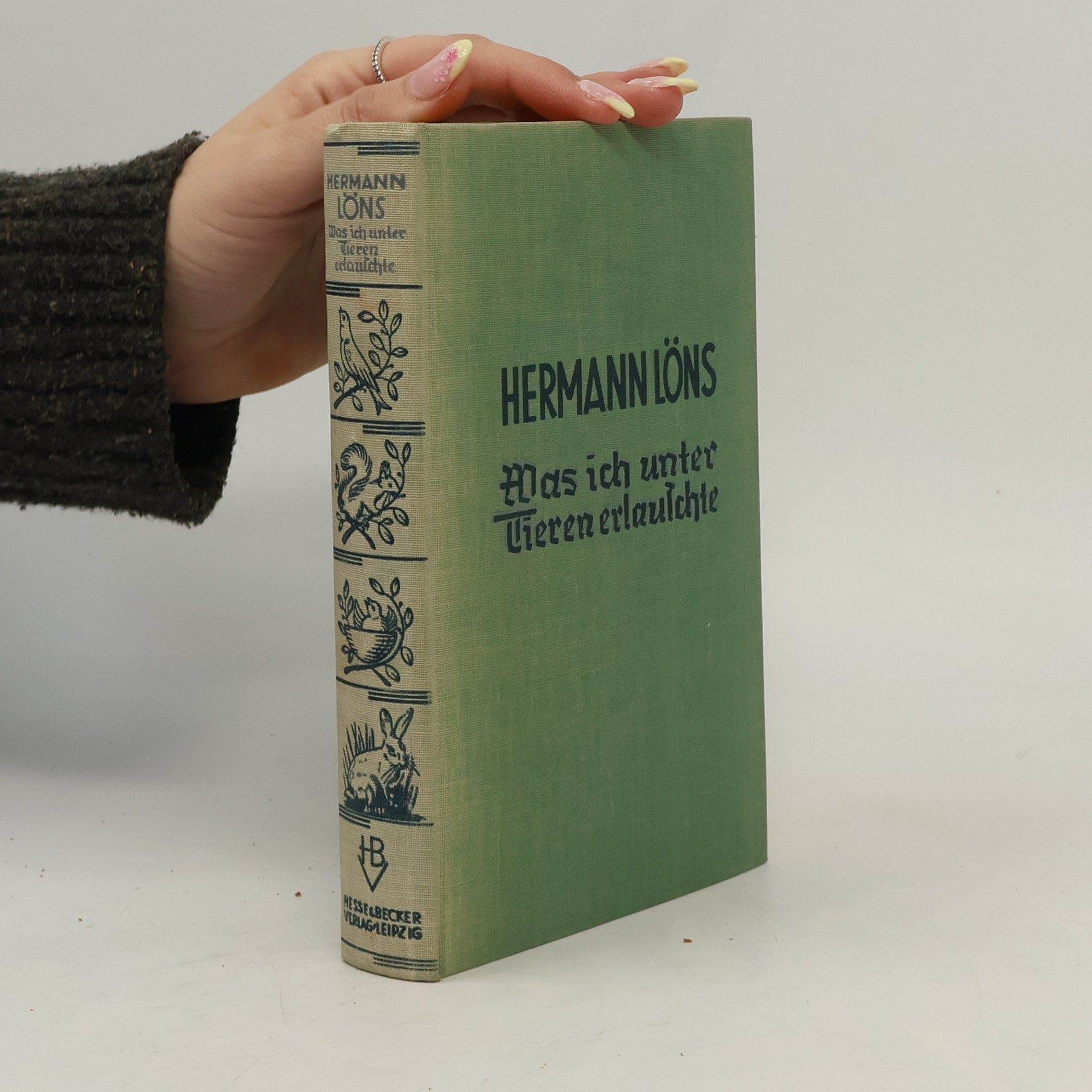 Sermann Löns Was ich unter Tieren erlauschte