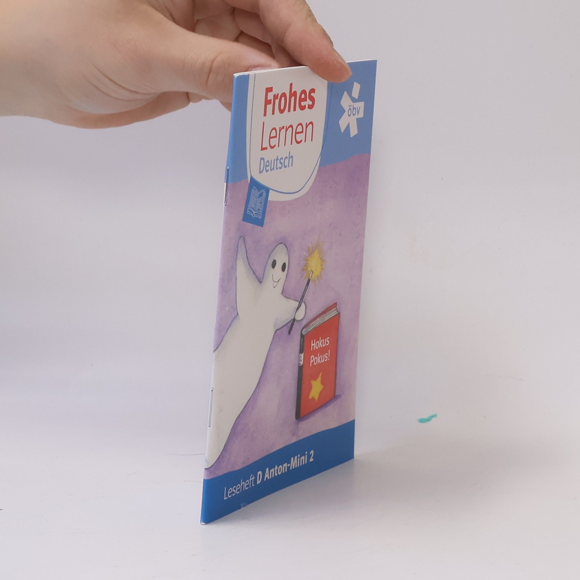 Frohes Lernen Deutsch, Anton, das kleine Gespenst 2. Leseminis. 3teilig. Ausgabe Druckschrift