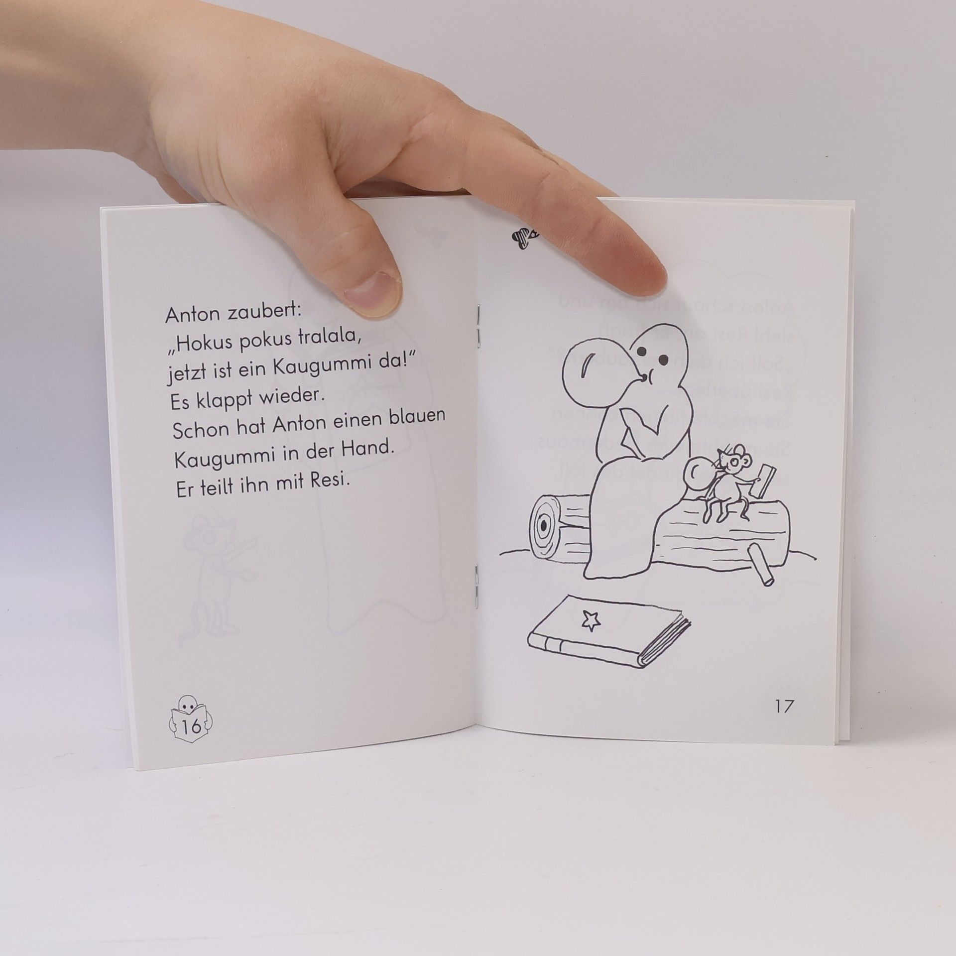 Dr. Rita Humer Frohes Lernen Deutsch, Anton, das kleine Gespenst 2. Leseminis. 3teilig. Ausgabe Druckschrift