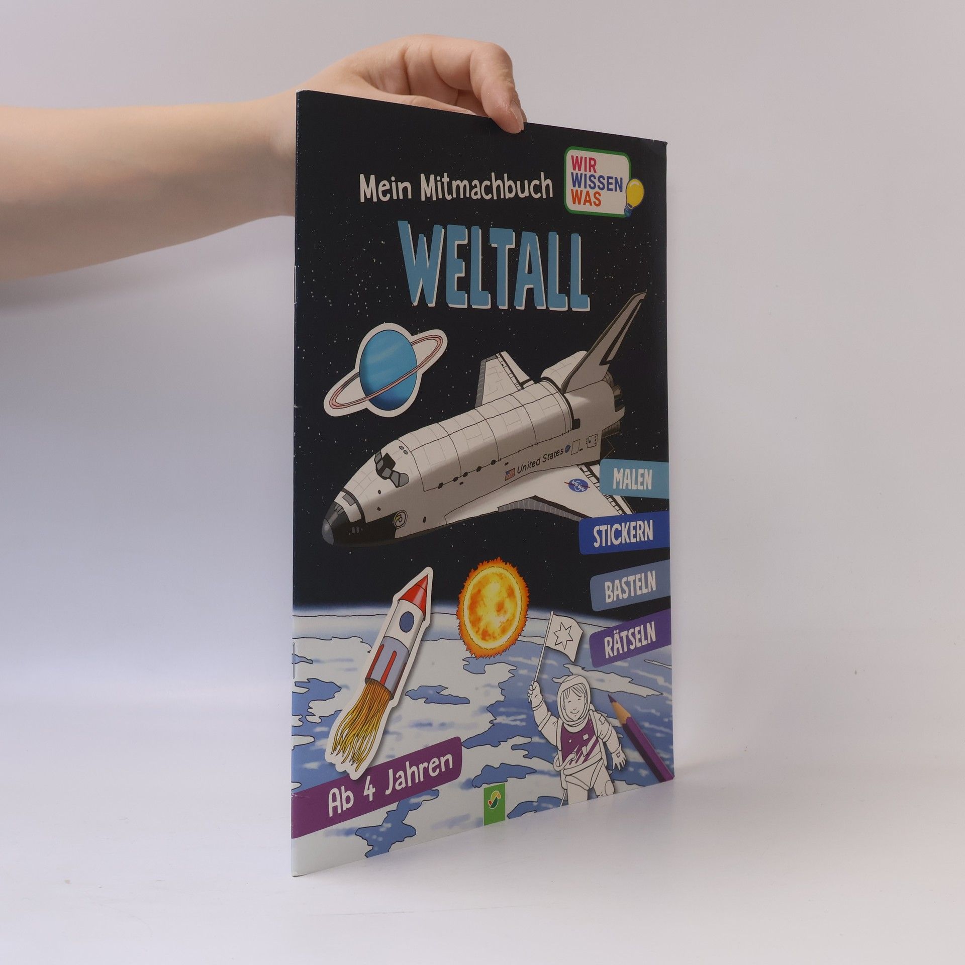 Kolektiv autorů Mein Mitmachbuch Weltall