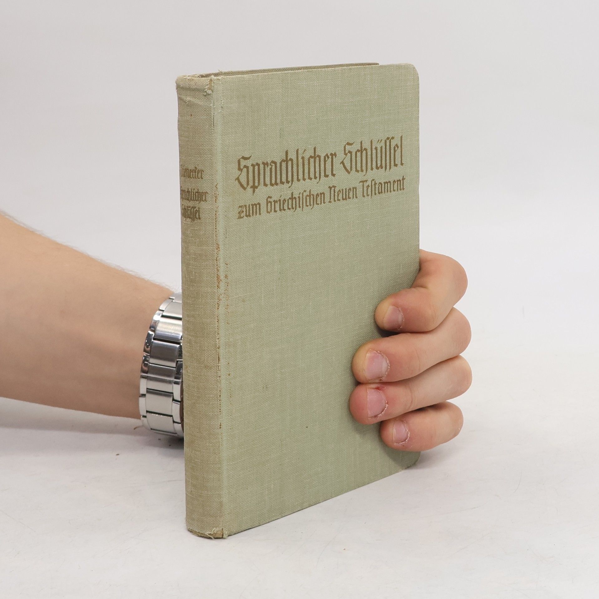 Fritz Rienecker Sprachlicher Schlüssel zum Griechischen Neuen Testament